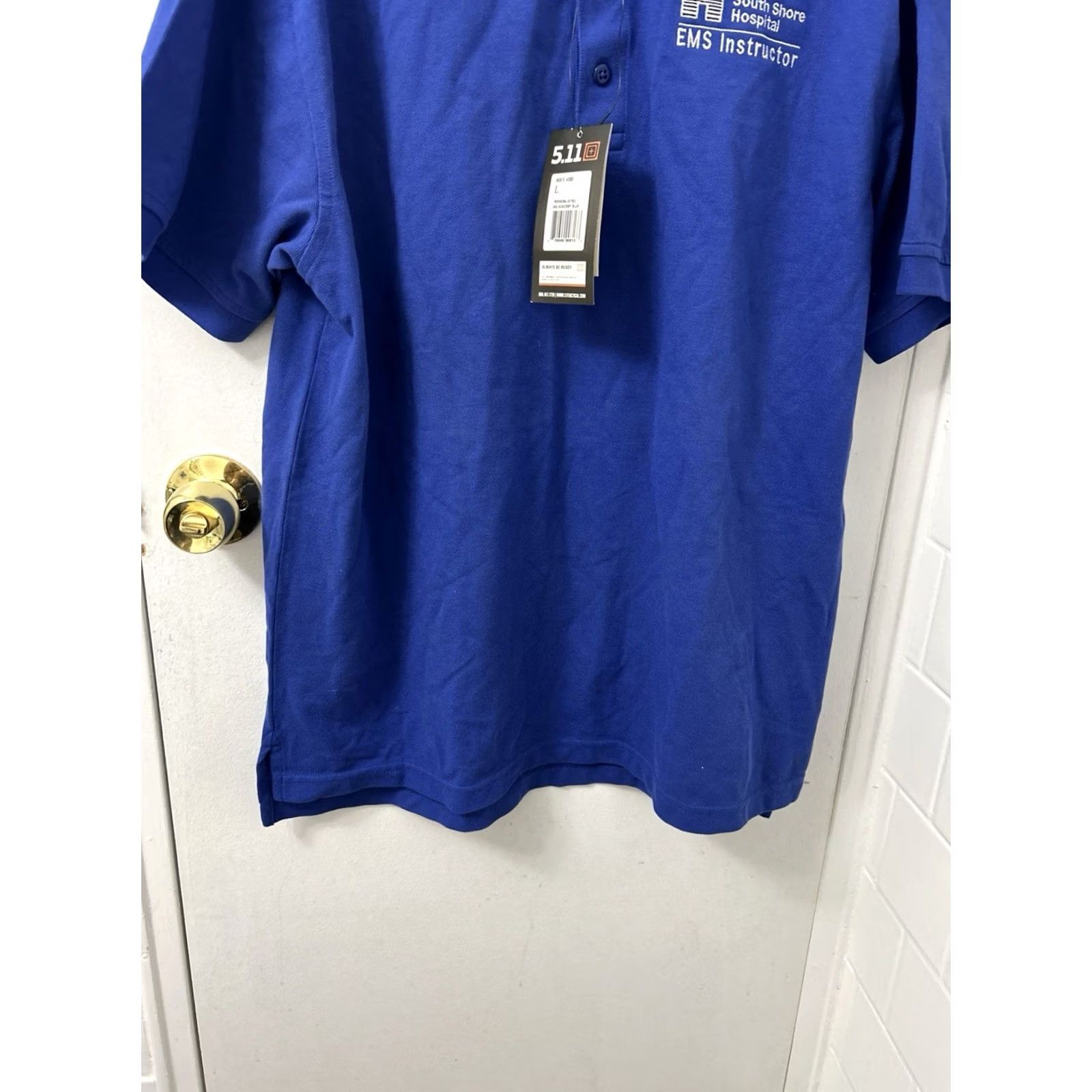 Vintage 5.11 Tactical Shirt Mens L Blue Professional Polo Academy Short Sleeve NWT Size US L / EU 52-54 / 3 - 3 Thumbnail