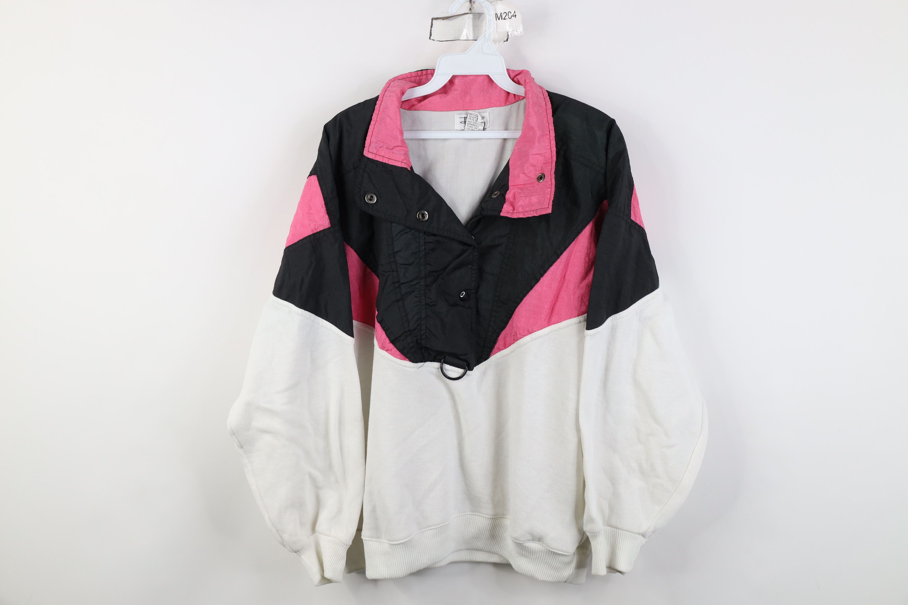Vintage Vintage 90s Streetwear Pullover Sweatshirt Jacket Swacket Size XL / US 12-14 / IT 48-50 - 1 Thumbnail