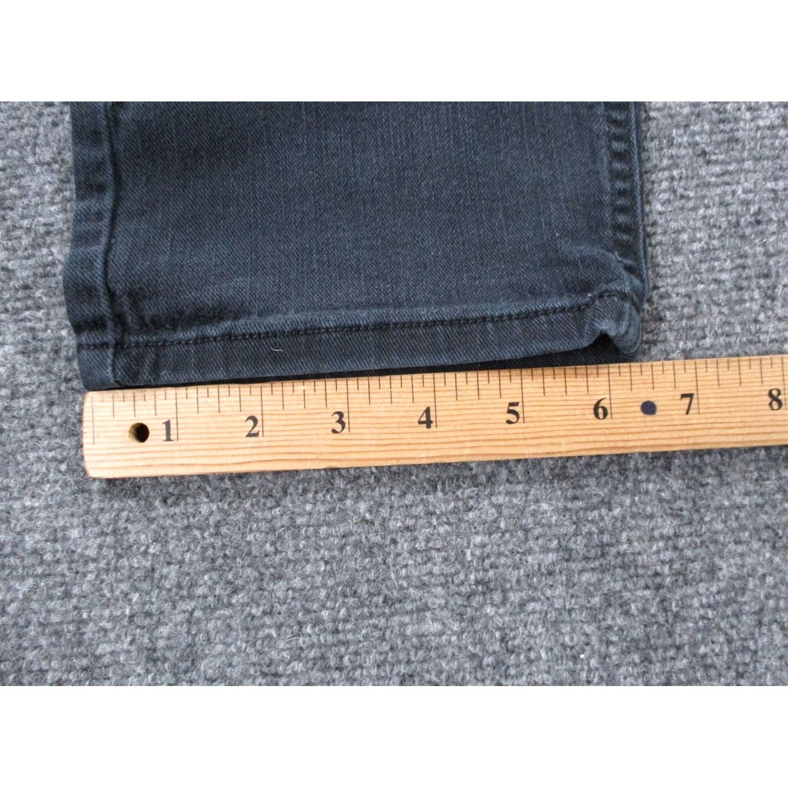 Diesel Diesel Jeans Straight 5-Pocket Regular 38 Black Denim Mens Vintage No 38x30 Grunge Stretch Button Zip Size US 38 / EU 54 - 5 Thumbnail