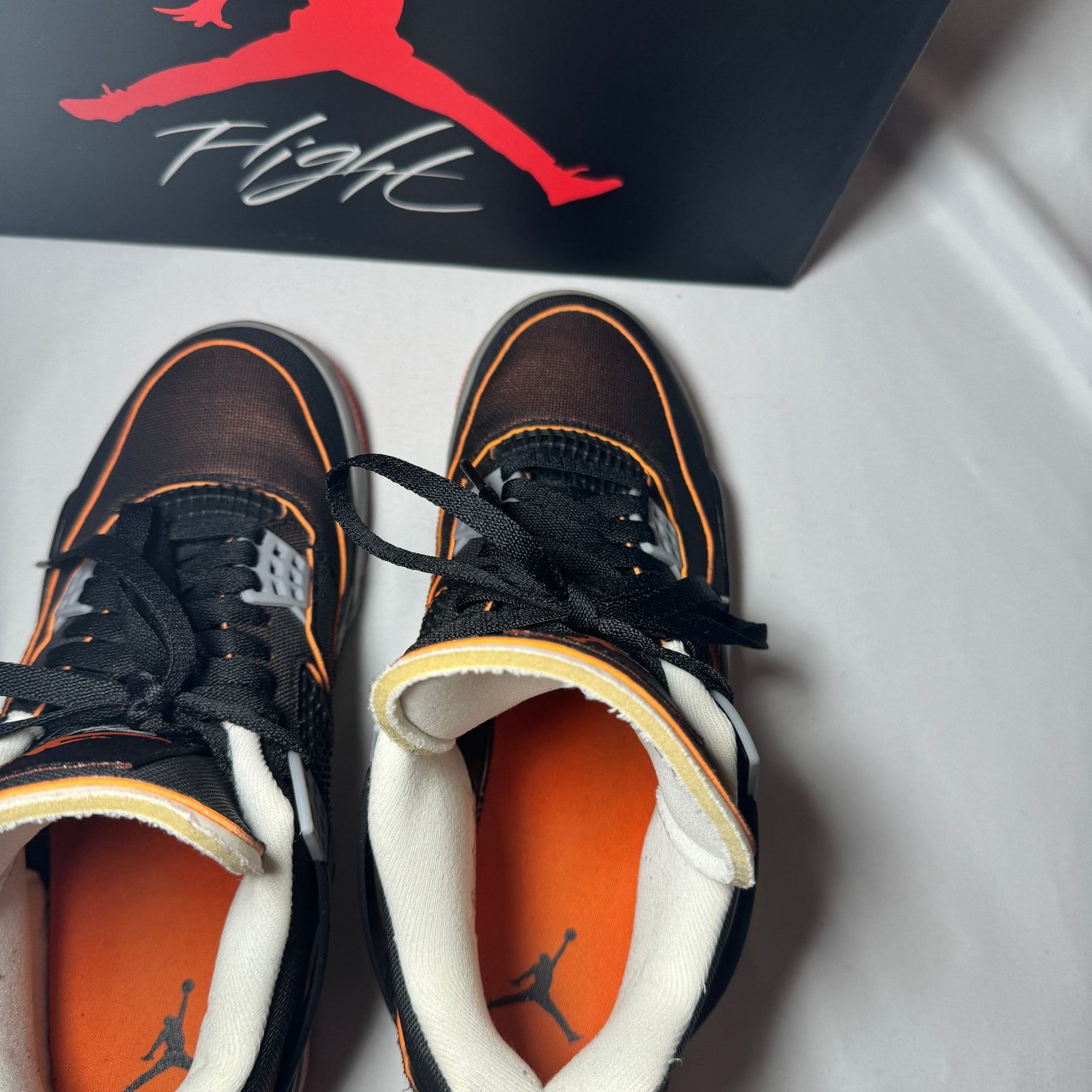 Jordan Brand × Nike Size 9.5 - Nike Air Jordan 4 Retro Starfish Women's Shoes Size US 9.5 / IT 39.5 - 7 Thumbnail