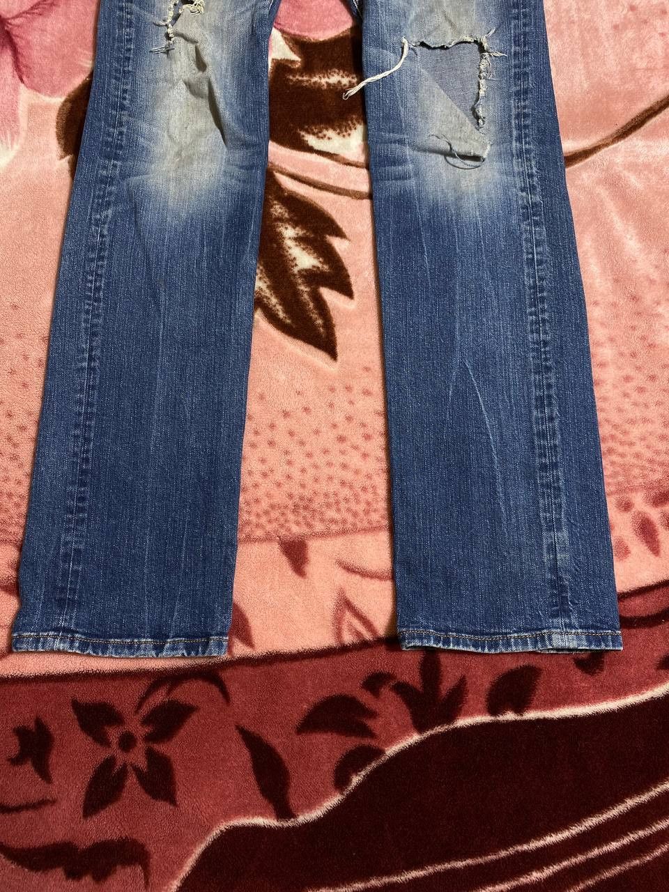 Diesel × Japanese Brand Diesel Safado Dirty Baggy Faded Jean Japan Avant Garde Style Size US 30 / EU 46 - 6 Thumbnail