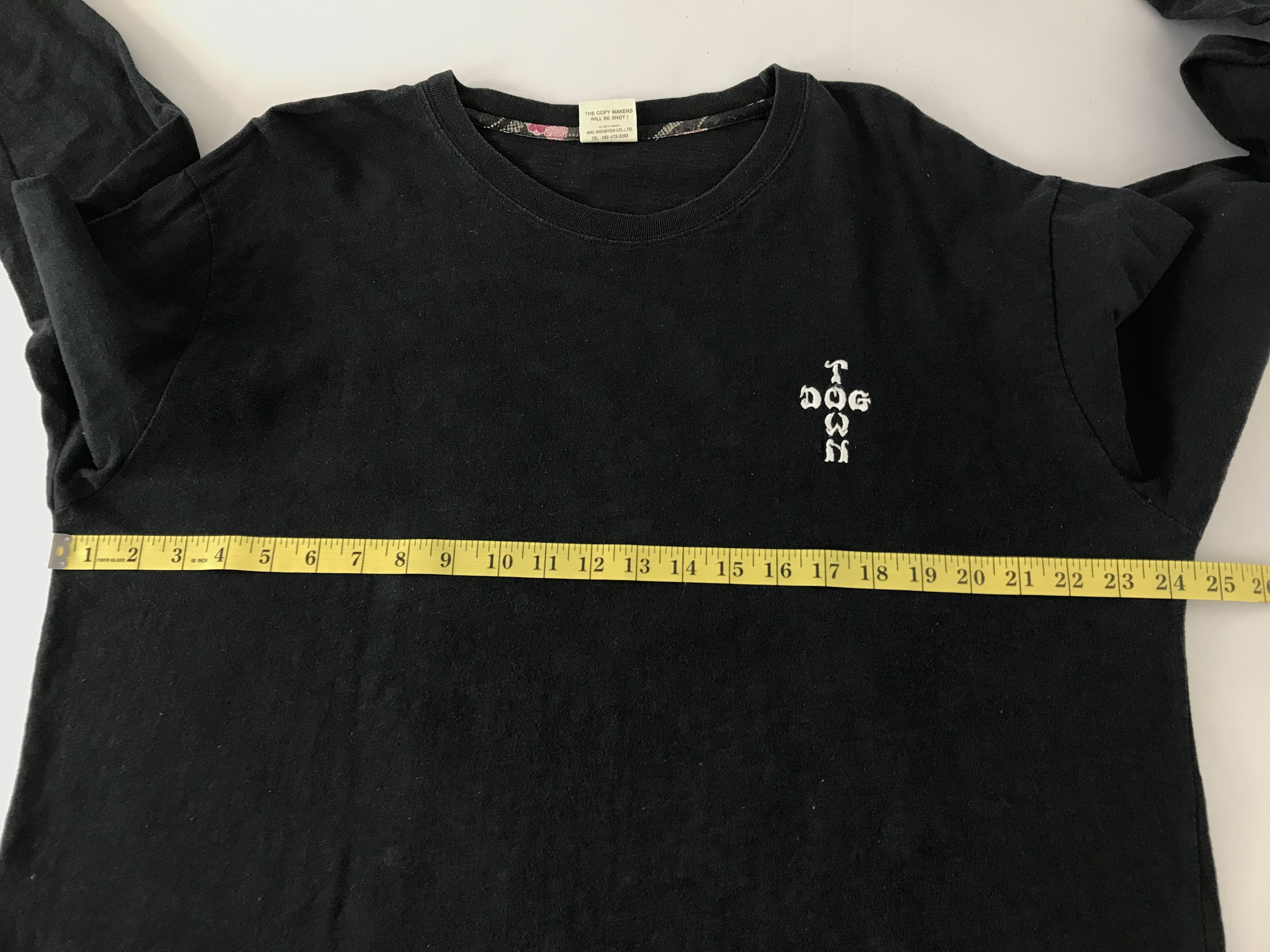 Dogtown Dog Town Black Dragon Big Logo Back Side Long Sleeve Size US L / EU 52-54 / 3 - 13 Thumbnail