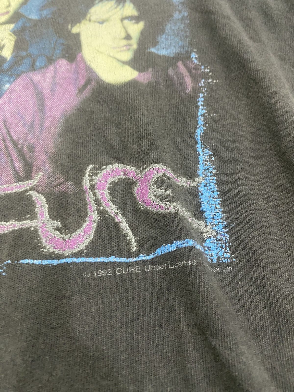 Band Tees Vintage the cure 90s Size US XL / EU 56 / 4 - 8 Thumbnail