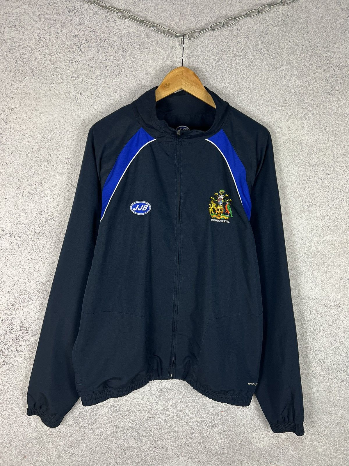 Vintage Vintage Wigan Athletic JJB Soccer Light Jacket Football kit Size US XL / EU 56 / 4 - 1 Thumbnail