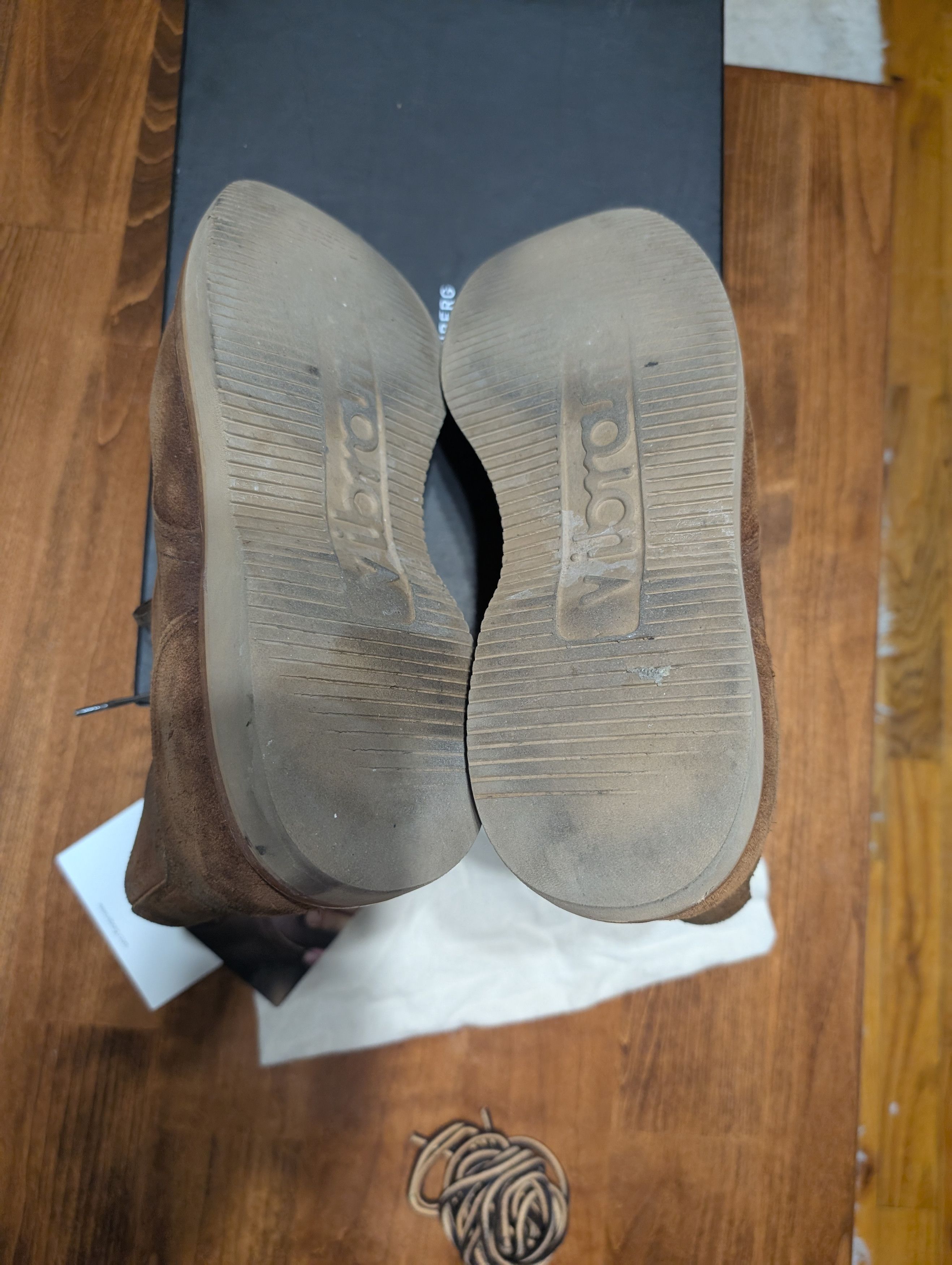 Viberg milkshake suede sidezip - 2050 last