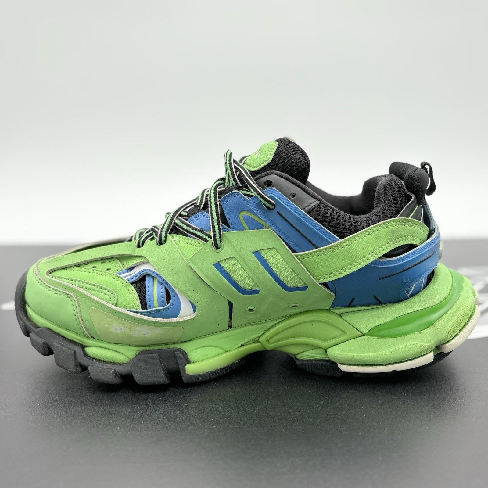 Balenciaga Balenciaga Track ' Blue Green ' | GOOD CONDITION! Size US 7 / EU 40 - 4 Thumbnail