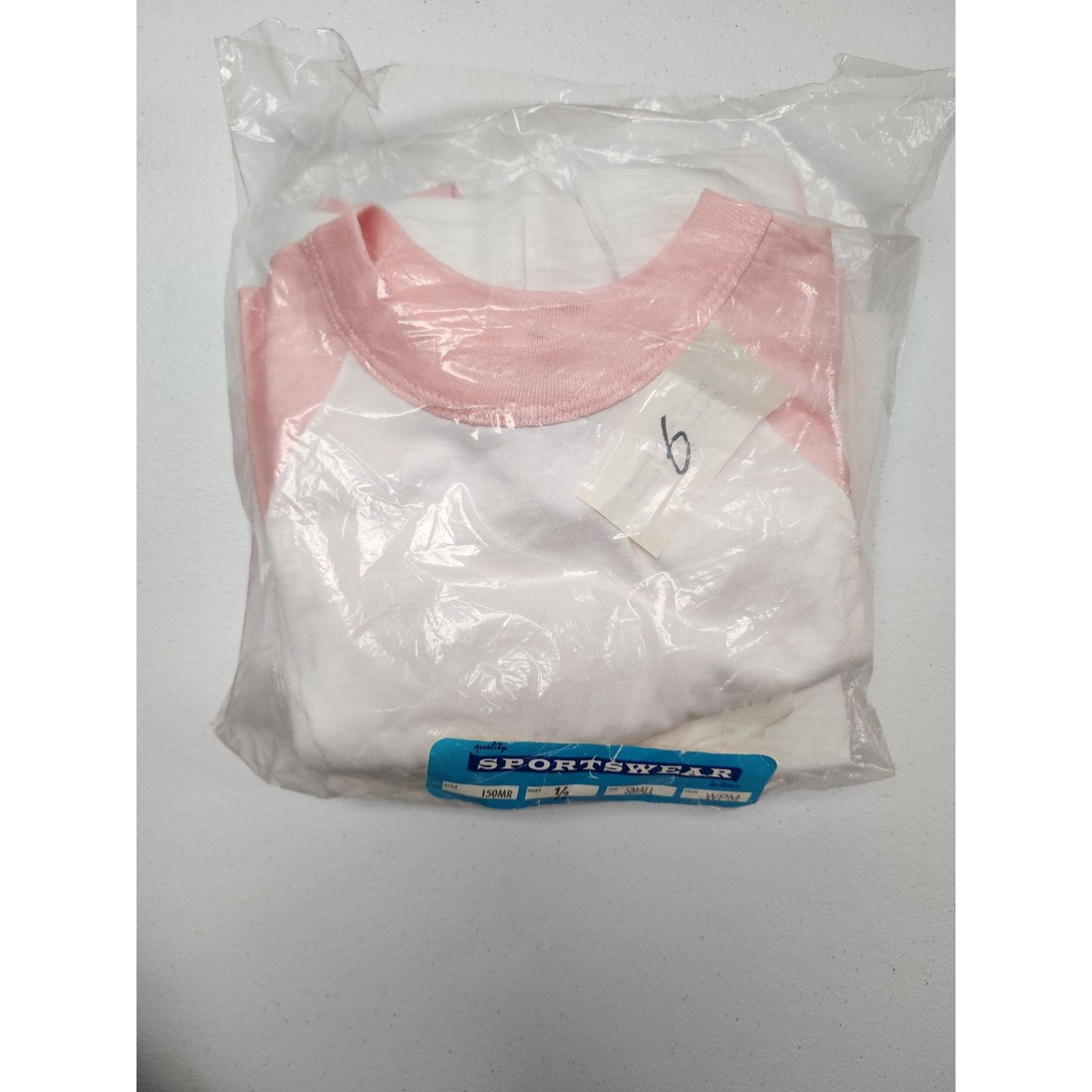Other 80s Vintage Pink White Cropped Tee Sportswear Made in USA S Size S / US 4 / IT 40 - 9 Thumbnail