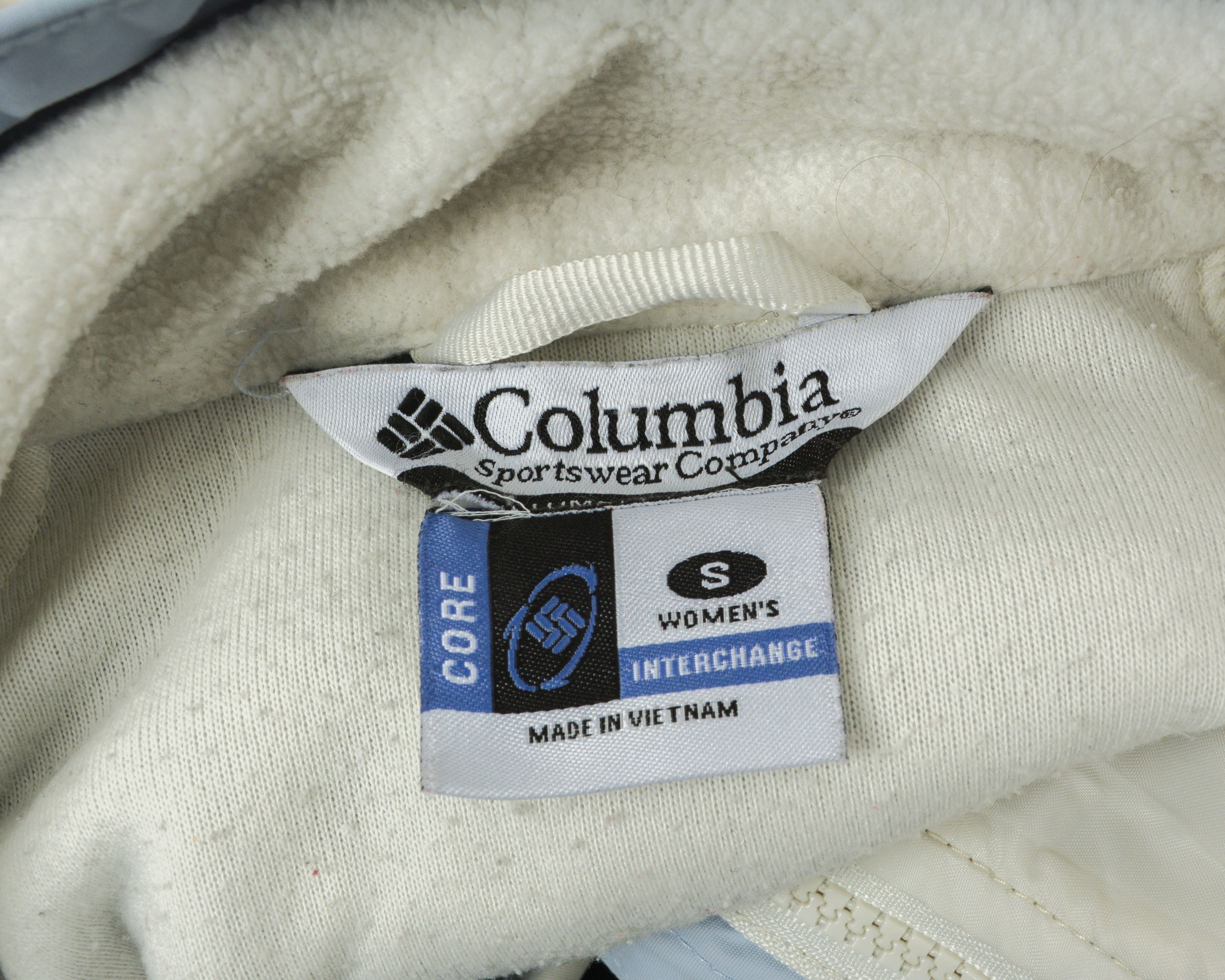 Columbia Core interchange 3in1 Jacket Fleece S Coat Windproof Ski Size S / US 4 / IT 40 - 4 Thumbnail