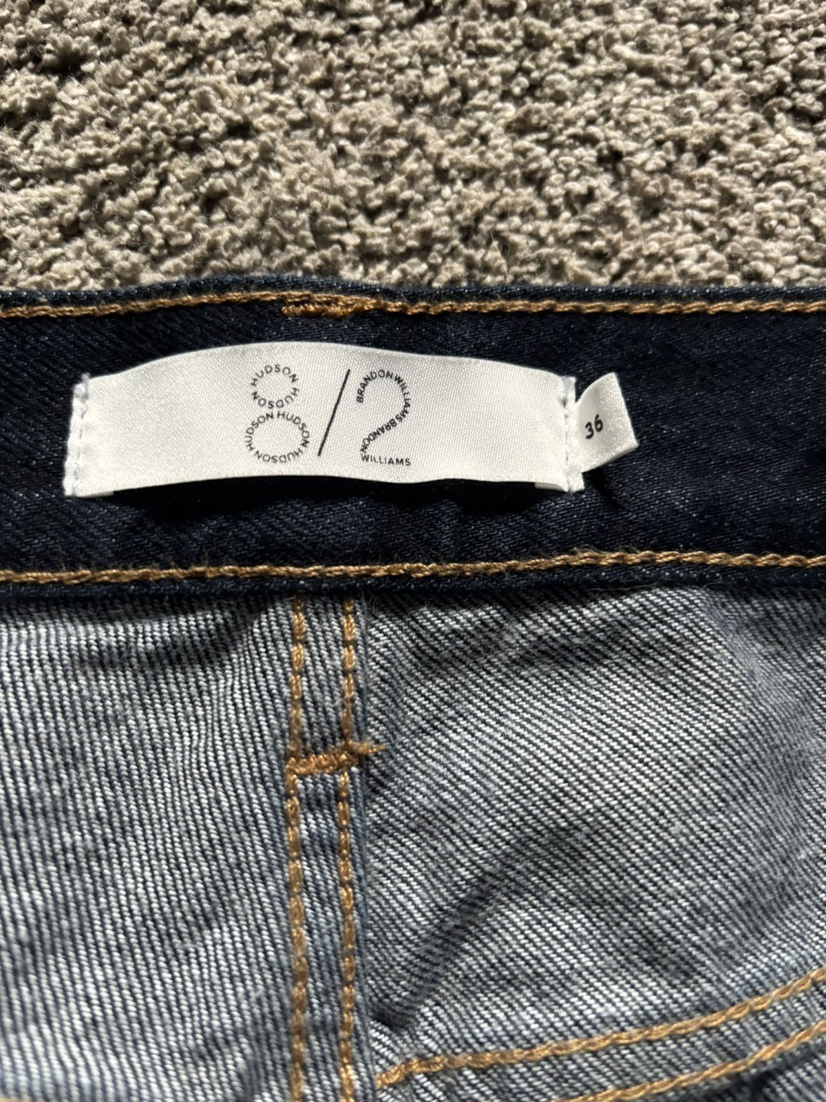 Hudson raw hudson jeans bought off saks Size US 36 / EU 52 - 3 Thumbnail