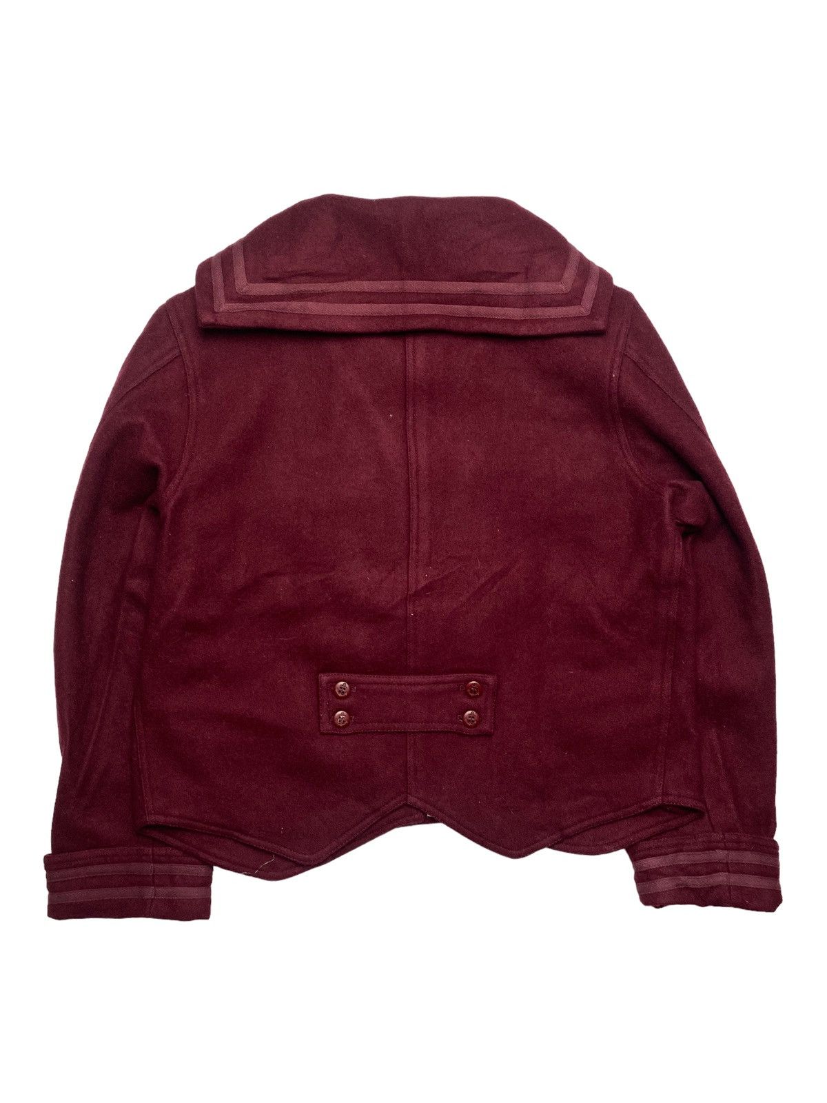 20471120 FW1990 Milk/Mikboy - Wool Sailor Jacket Size M / US 6-8 / IT 42-44 - 6 Thumbnail
