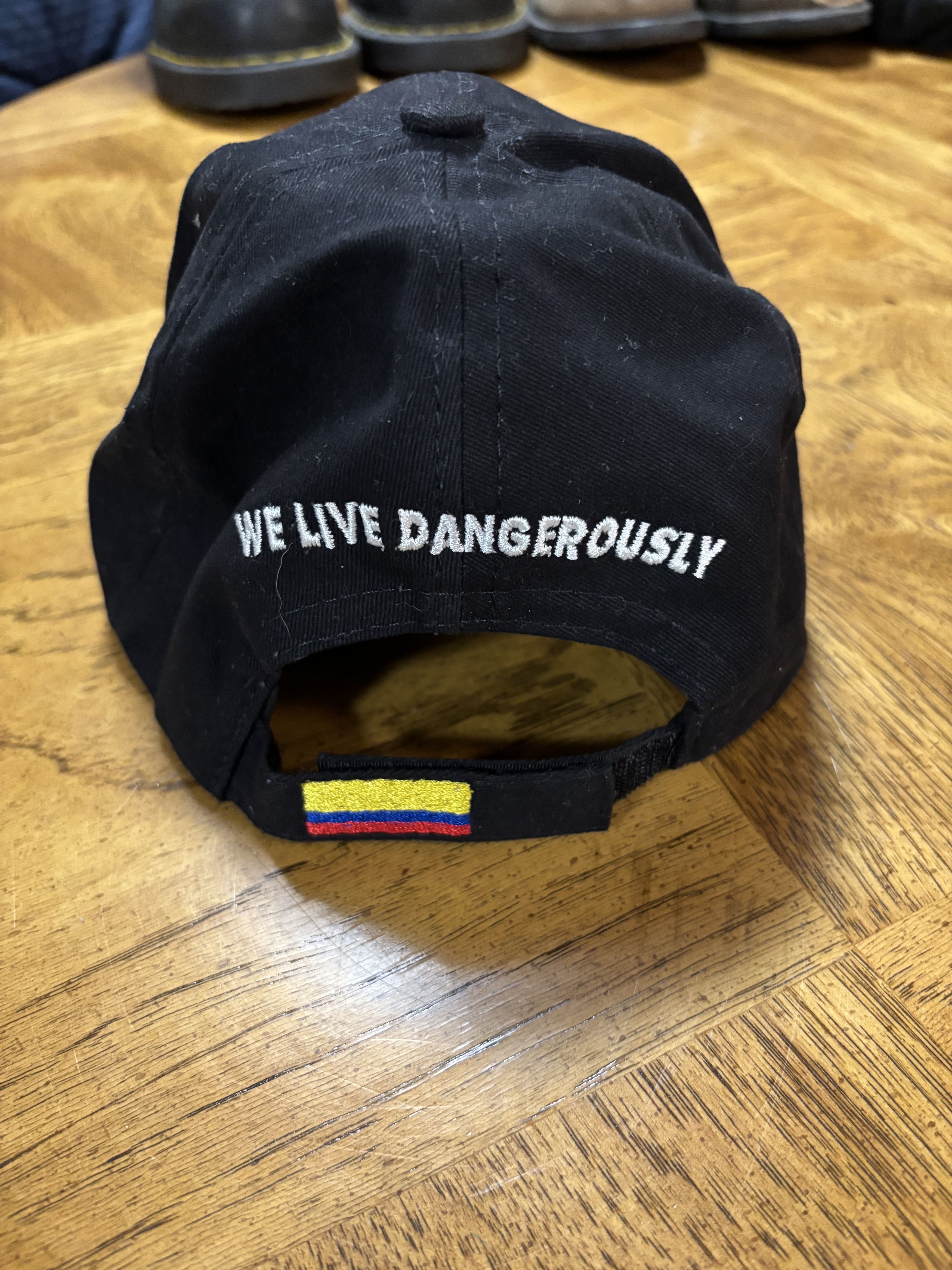 Harley Davidson Harley-Davidson "We Live Dangerously" Hat Size ONE SIZE - 2 Thumbnail