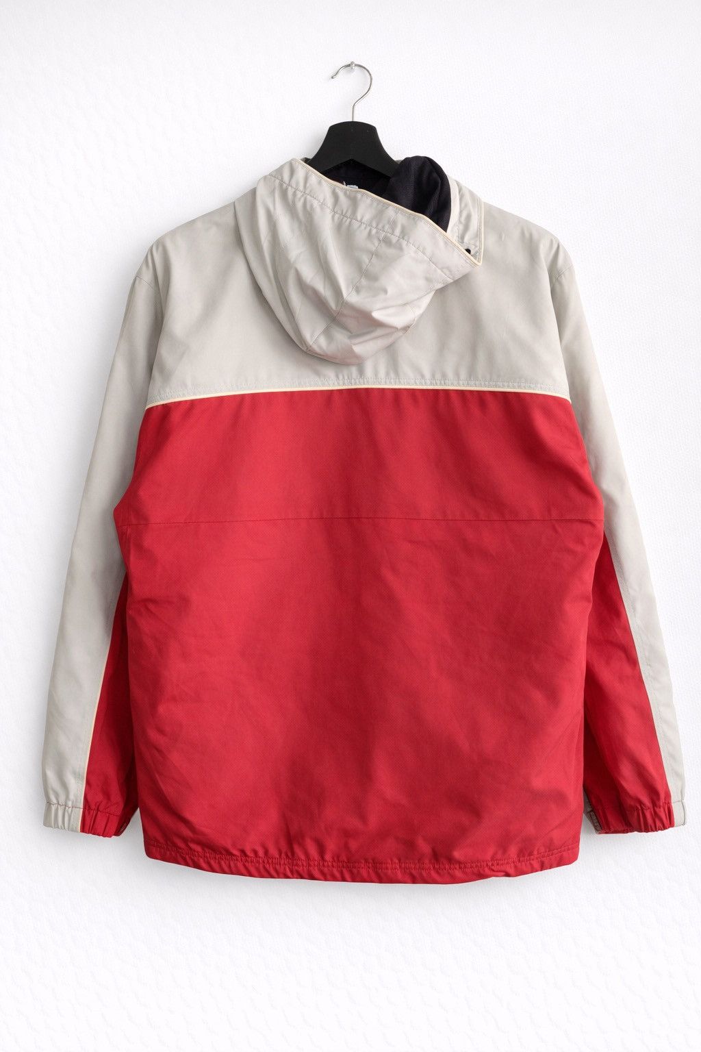 Japanese Brand Vintage CHUR Snowboarding Generation Hooded Jacket Red Grey Size M / US 6-8 / IT 42-44 - 2 Thumbnail