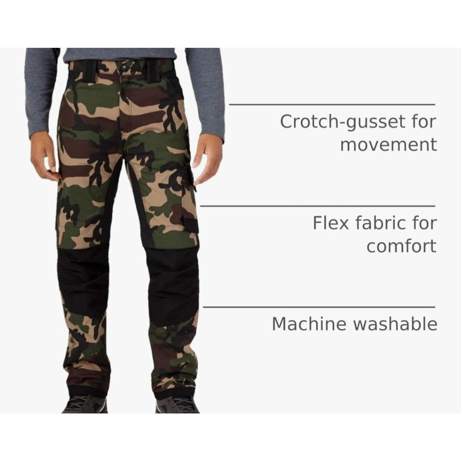 Dickies Dickies GDT Premium Camo Pants Performance Double Knee 36/30 Size US 36 / EU 52 - 4 Thumbnail