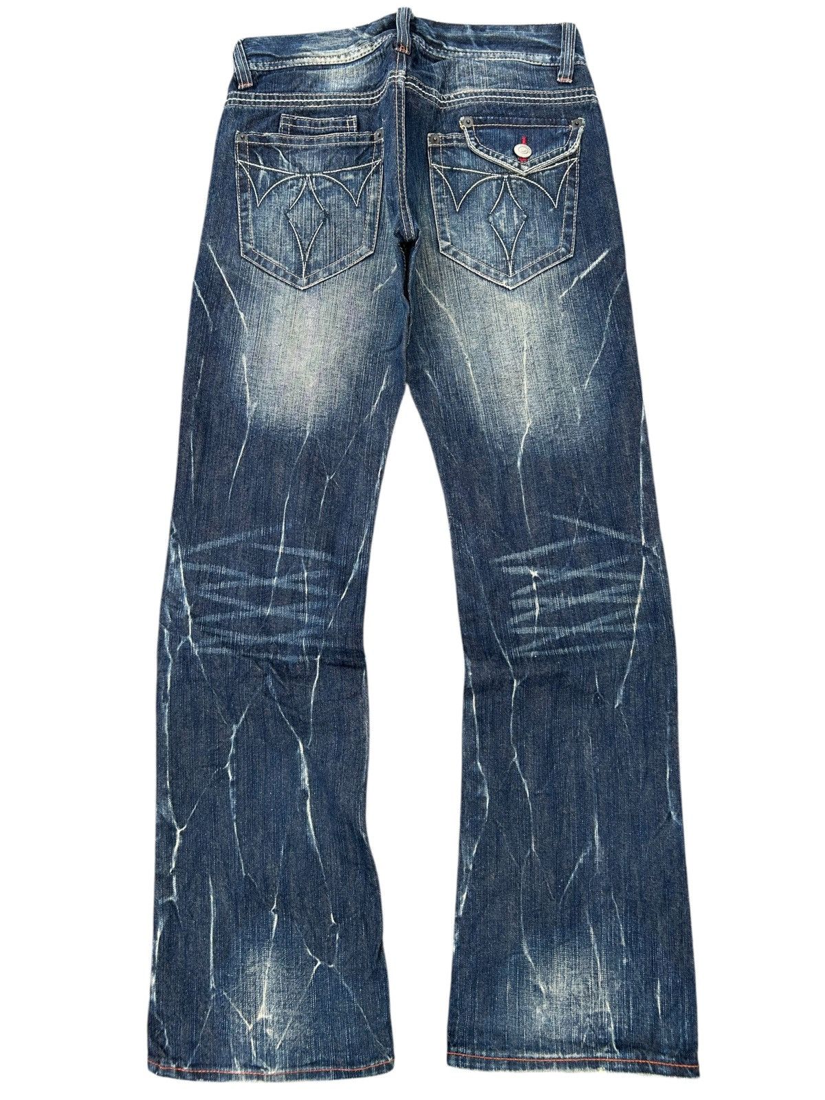 Kapital Flare Japanese Brand Three Stones Throw Denim Jeans Size US 32 / EU 48 - 1 Thumbnail