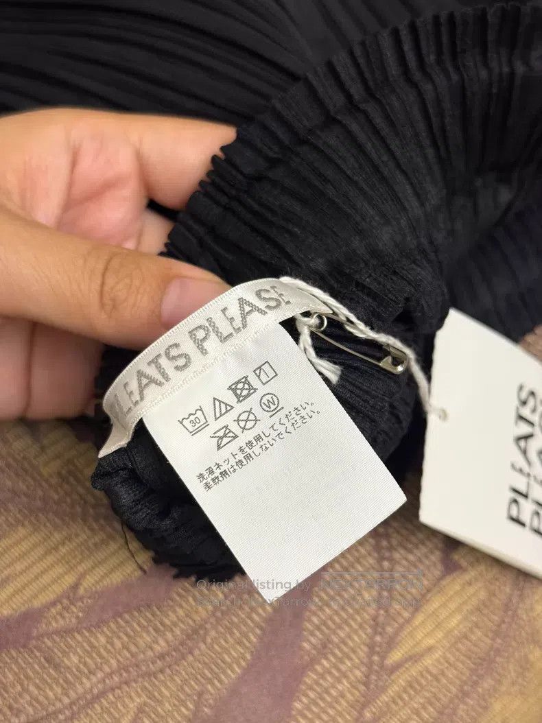 Issey Miyake Issey Miyake size:3 Irregular Pants, Black Size 31" - 5 Thumbnail