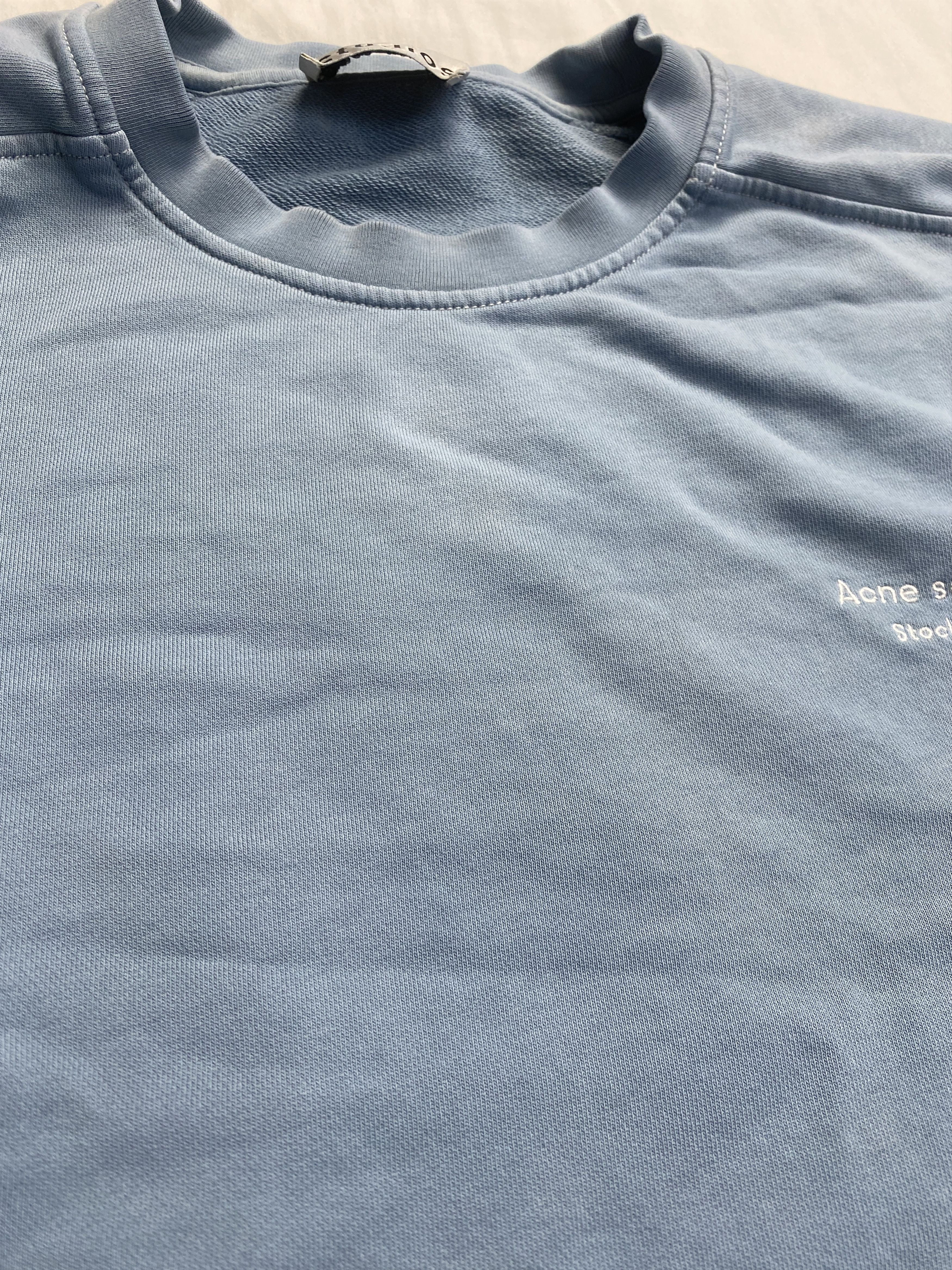 Acne Studios Acne Studios small logo embroidered sweatshirt crewneck Size US S / EU 44-46 / 1 - 6 Thumbnail