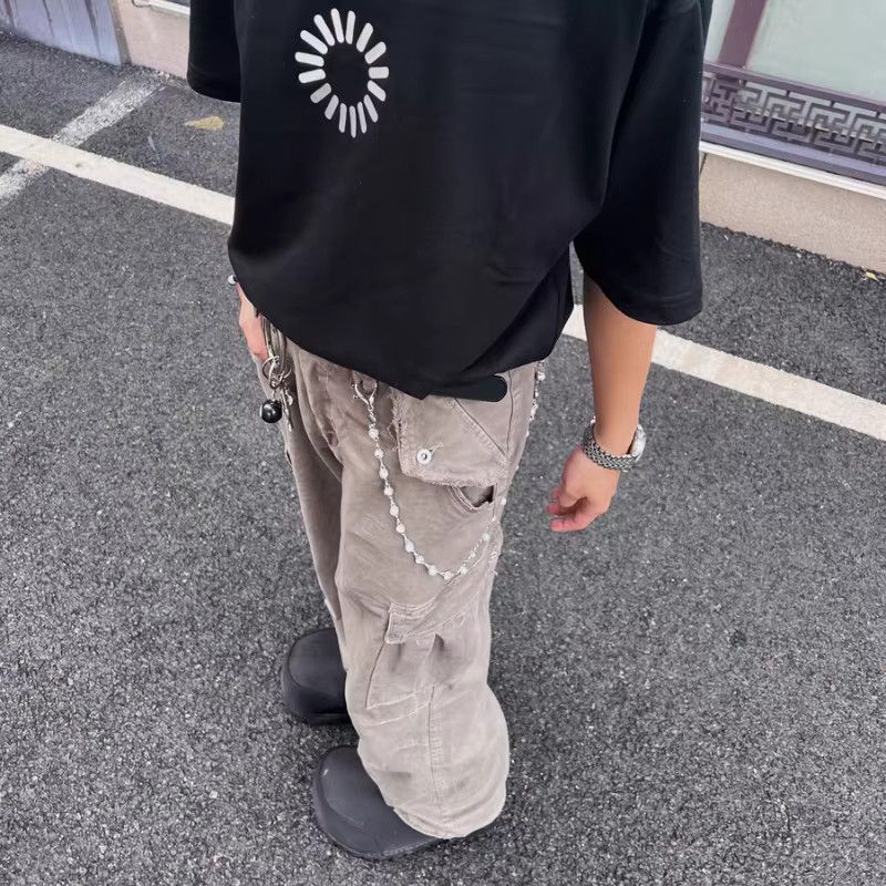 Jewelry Minimalism Pearl y2k Retro Style Unisex Punk Pants Chain Size ONE SIZE - 3 Thumbnail