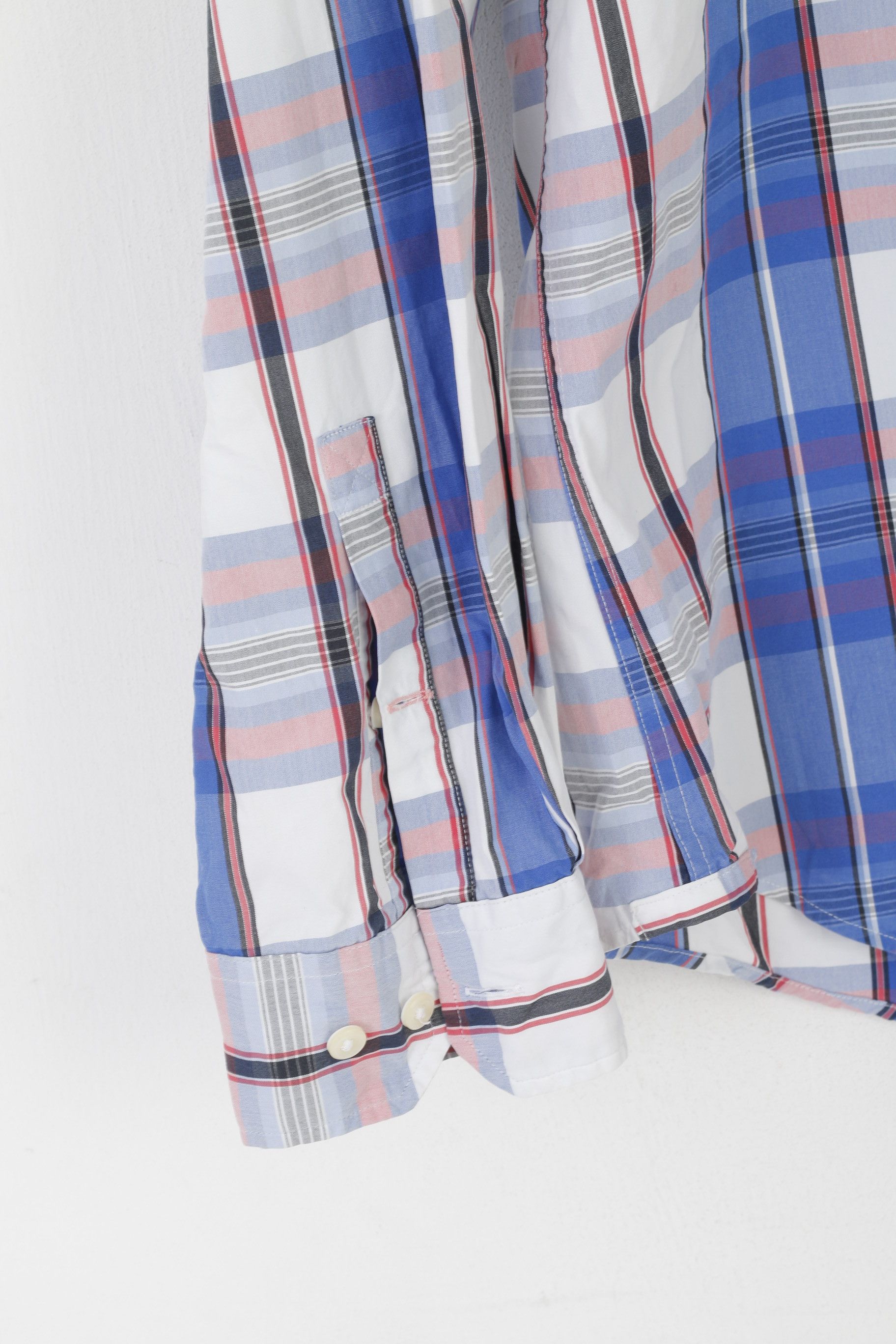 Thomas Pink Thomas Pink London Men L Casual Shirt Blue Cotton 6112 Size US L / EU 52-54 / 3 - 5 Thumbnail