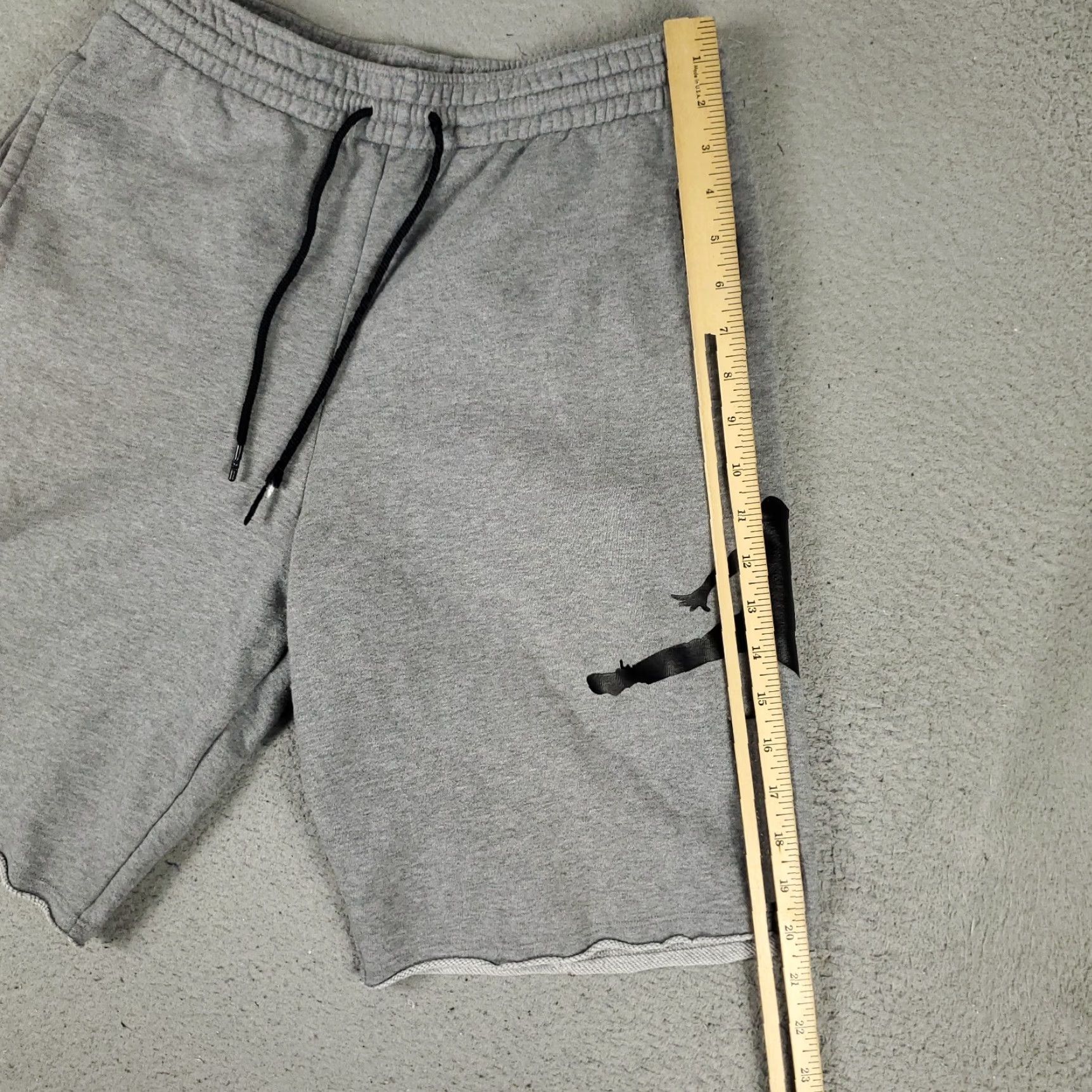 Jordan Brand Jordan Shorts Mens Small Gray Jumpman Running Training Sweat Shorts Size US 29 - 6 Thumbnail