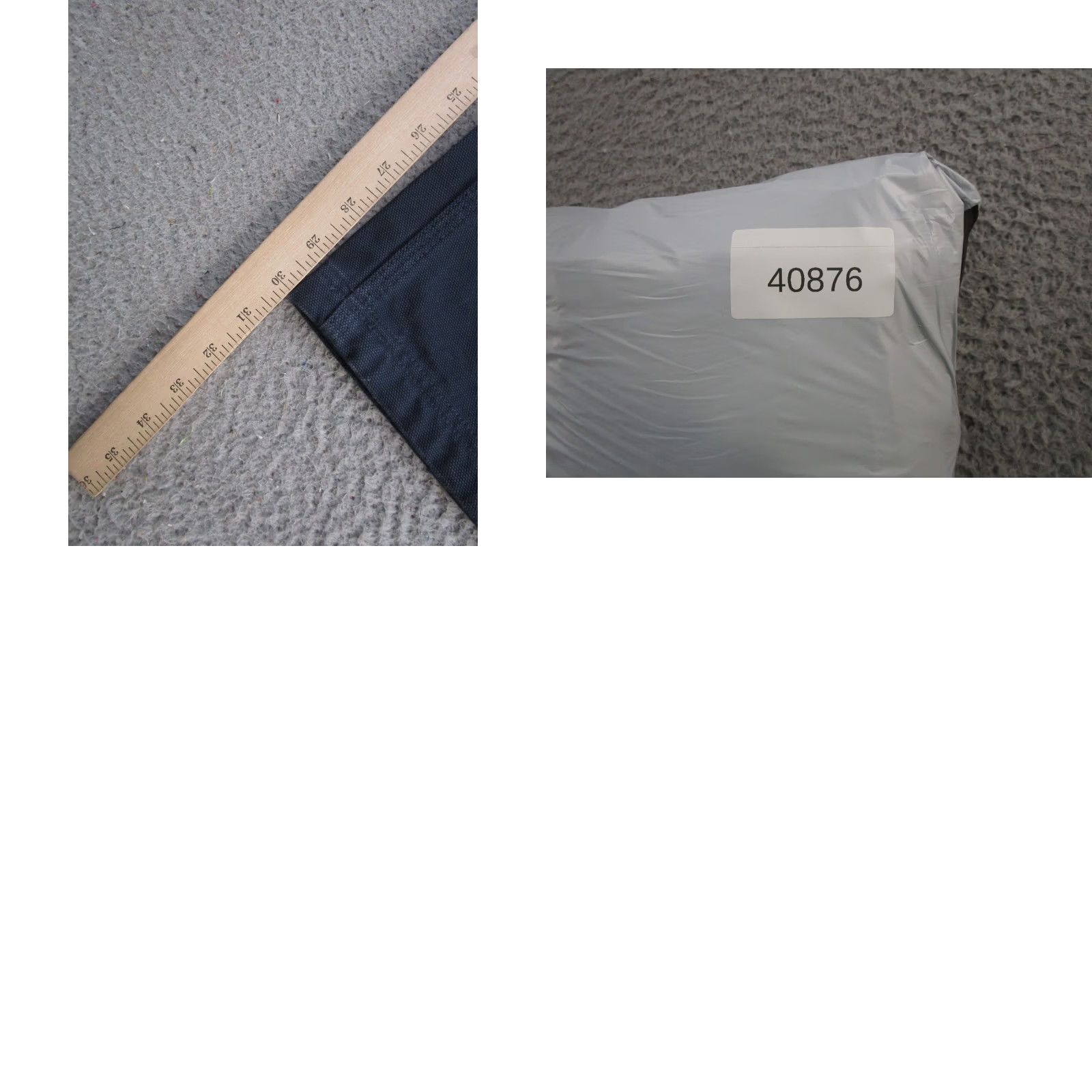 CO Duluth Trading Co Navy Blue Fire Hose Duck Thick Canvas Pants 48x30 NEW Read Size US 32 / EU 48 - 9 Thumbnail
