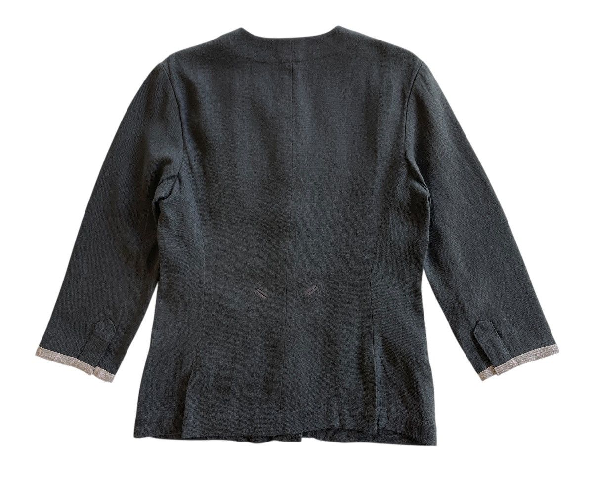 Issey Miyake Issey Miyake Hemp Jacket Size L / US 10 / IT 46 - 2 Thumbnail