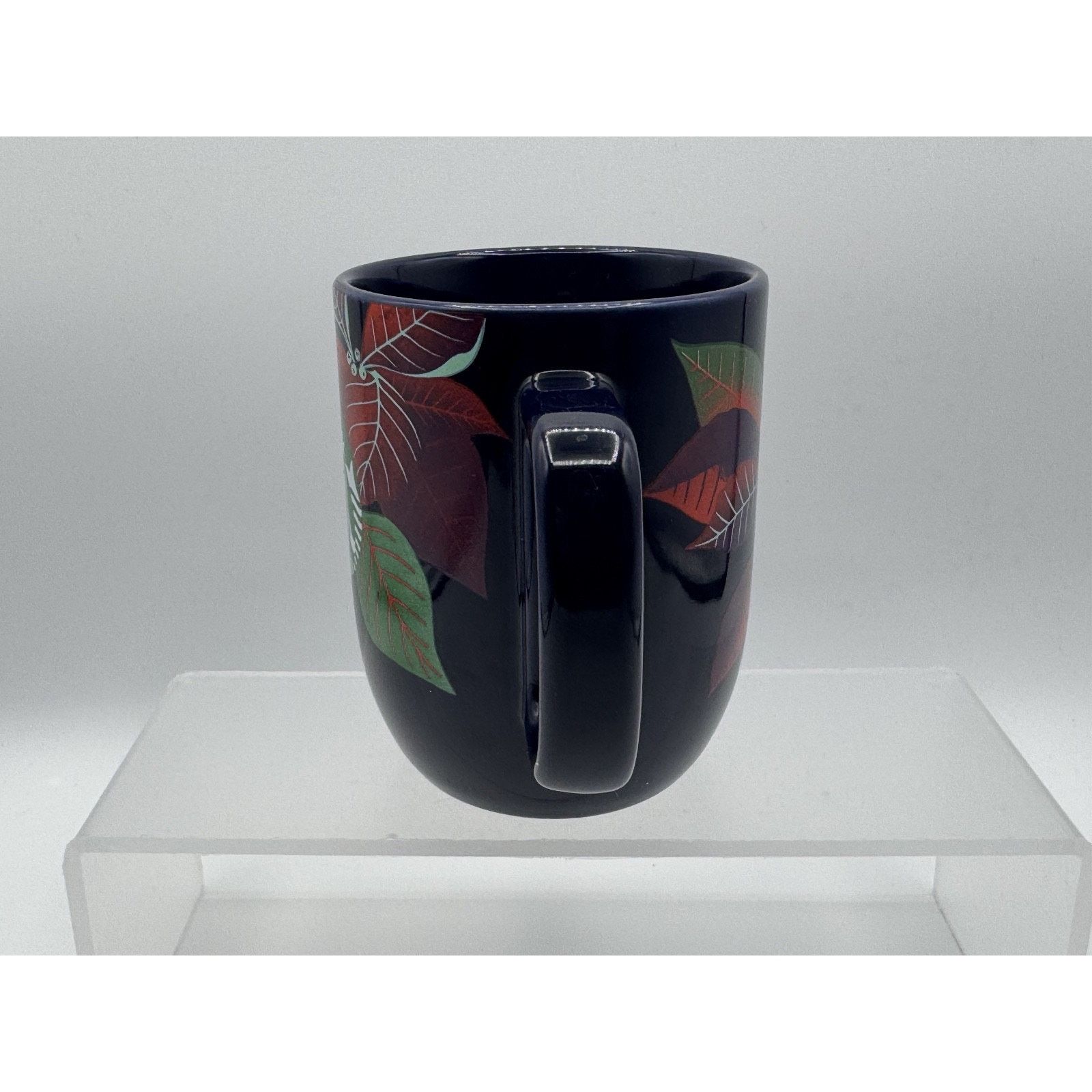 Other Starbucks Poinsettia Ceramic Coffee Mug 12oz, Cobalt Blue Size ONE SIZE - 3 Thumbnail