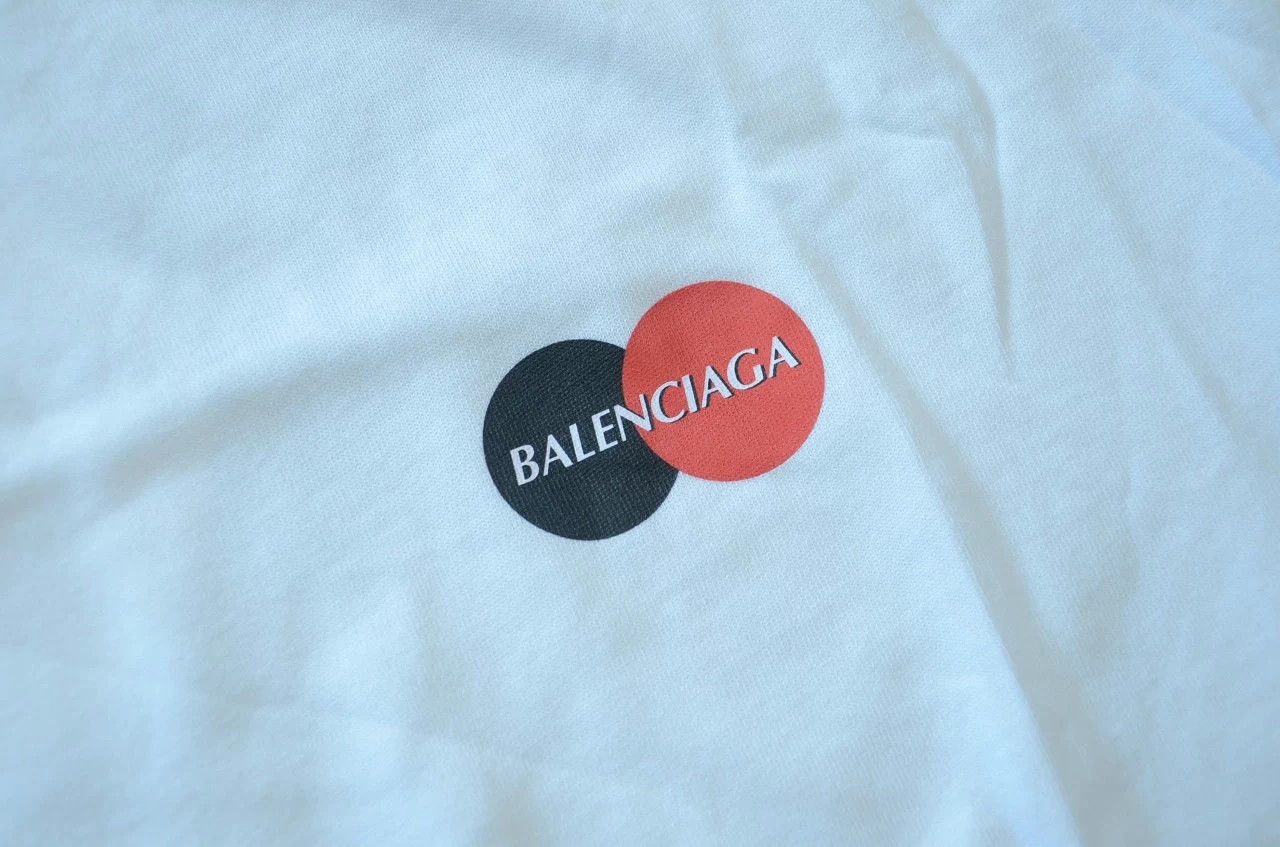 Balenciaga Balenciaga Mastercard Logo SS White S T-shirt Size S / US 4 / IT 40 - 4 Thumbnail