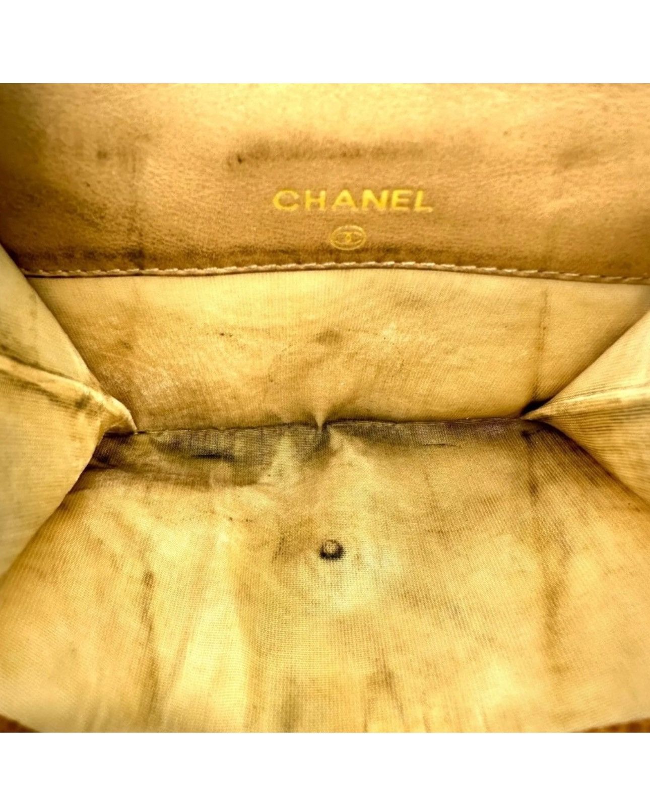 Chanel CHANEL Bifold Wallet Caviar Coco mark Double hook Leather Size ONE SIZE - 8 Thumbnail