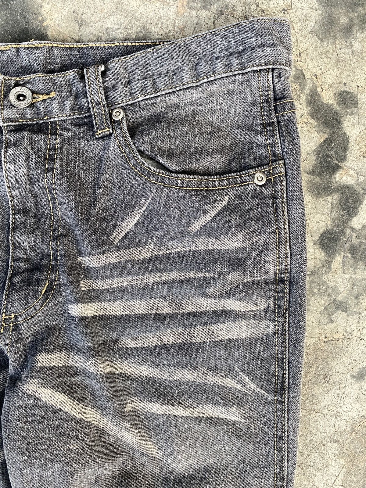 Japanese Brand Vintage Atelier Sab Men Flare Jeans Size US 32 / EU 48 - 6 Thumbnail