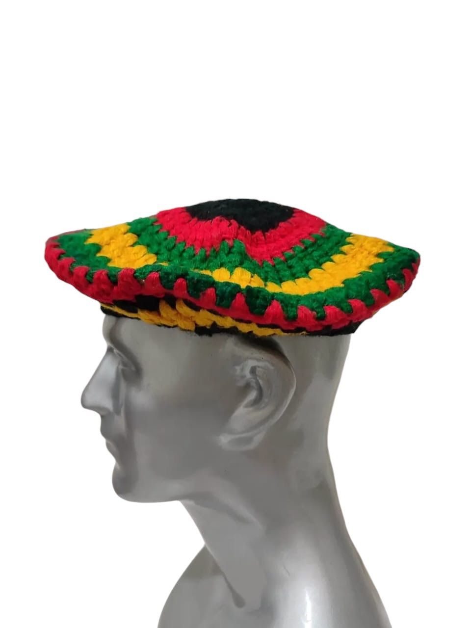 Other Unknown Knitted Beret Hats Reggae Nice Design Colour Size ONE SIZE - 1 Thumbnail