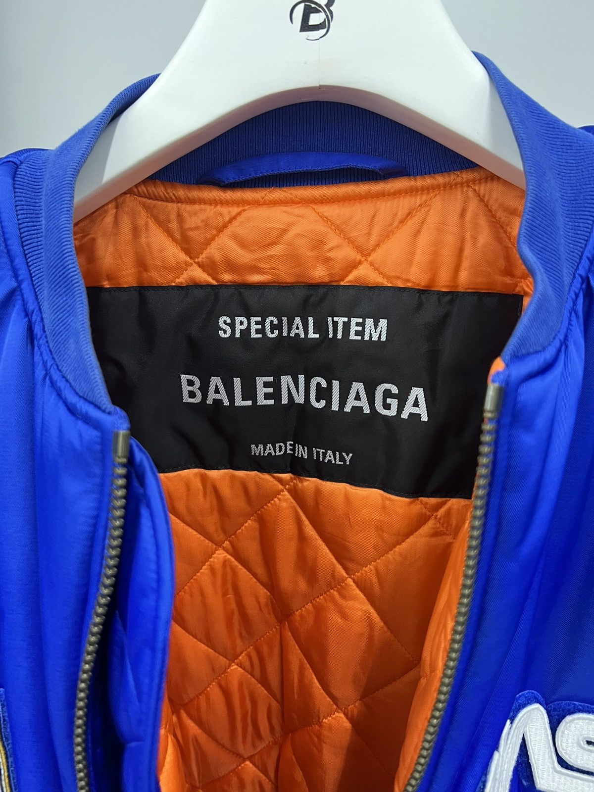 Balenciaga × NASA Balenciaga x NASA oversized satin bomber jacket special item Size US S / EU 44-46 / 1 - 5 Thumbnail