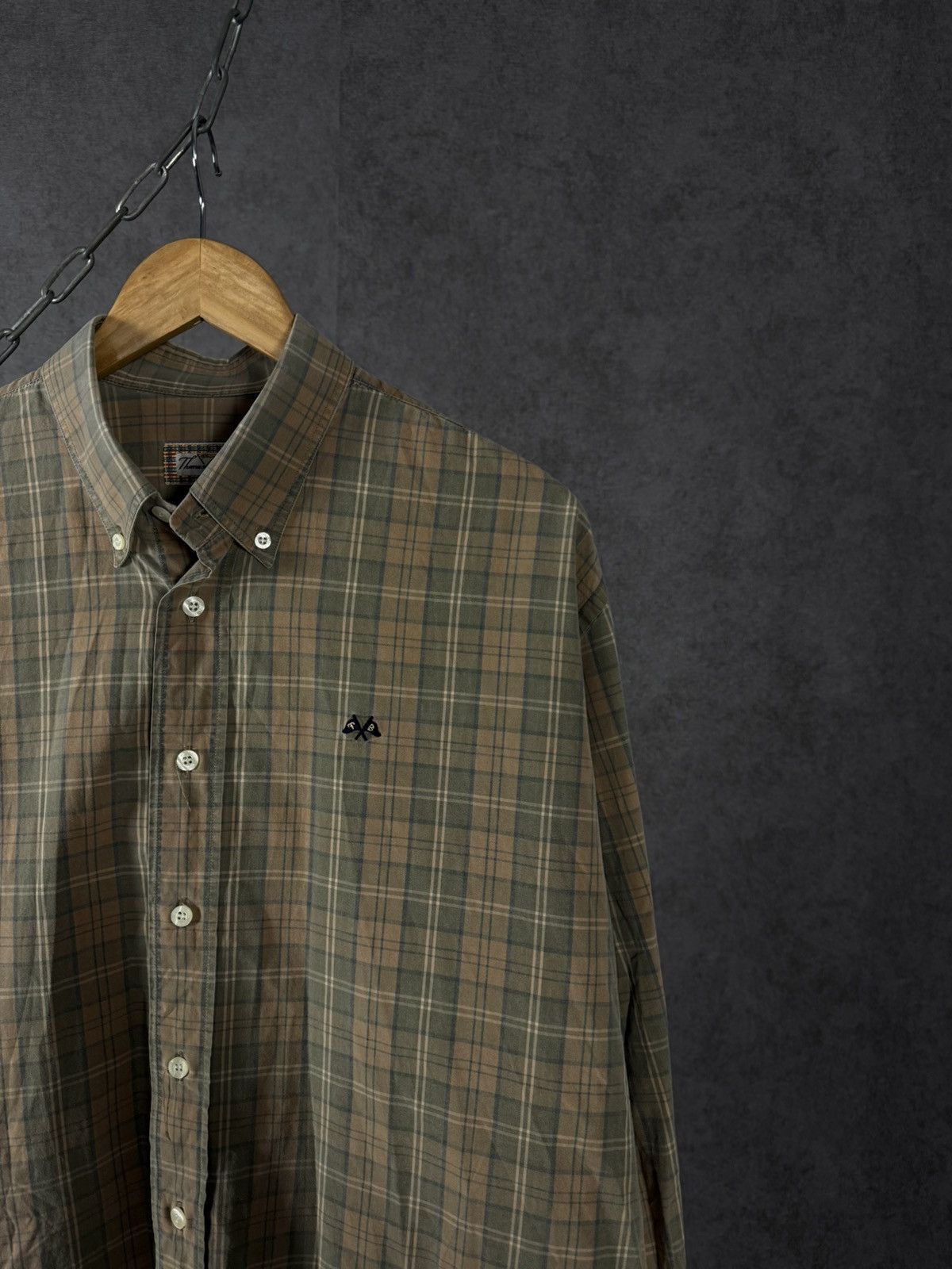 Burberry Thomas Burberry luxury designer shirt Size US XL / EU 56 / 4 - 2 Thumbnail