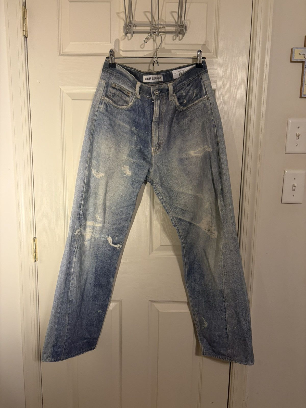 Our Legacy Our Legacy Third Cut Digital Denim (Blue) Size US 30 / EU 46 - 1 Thumbnail