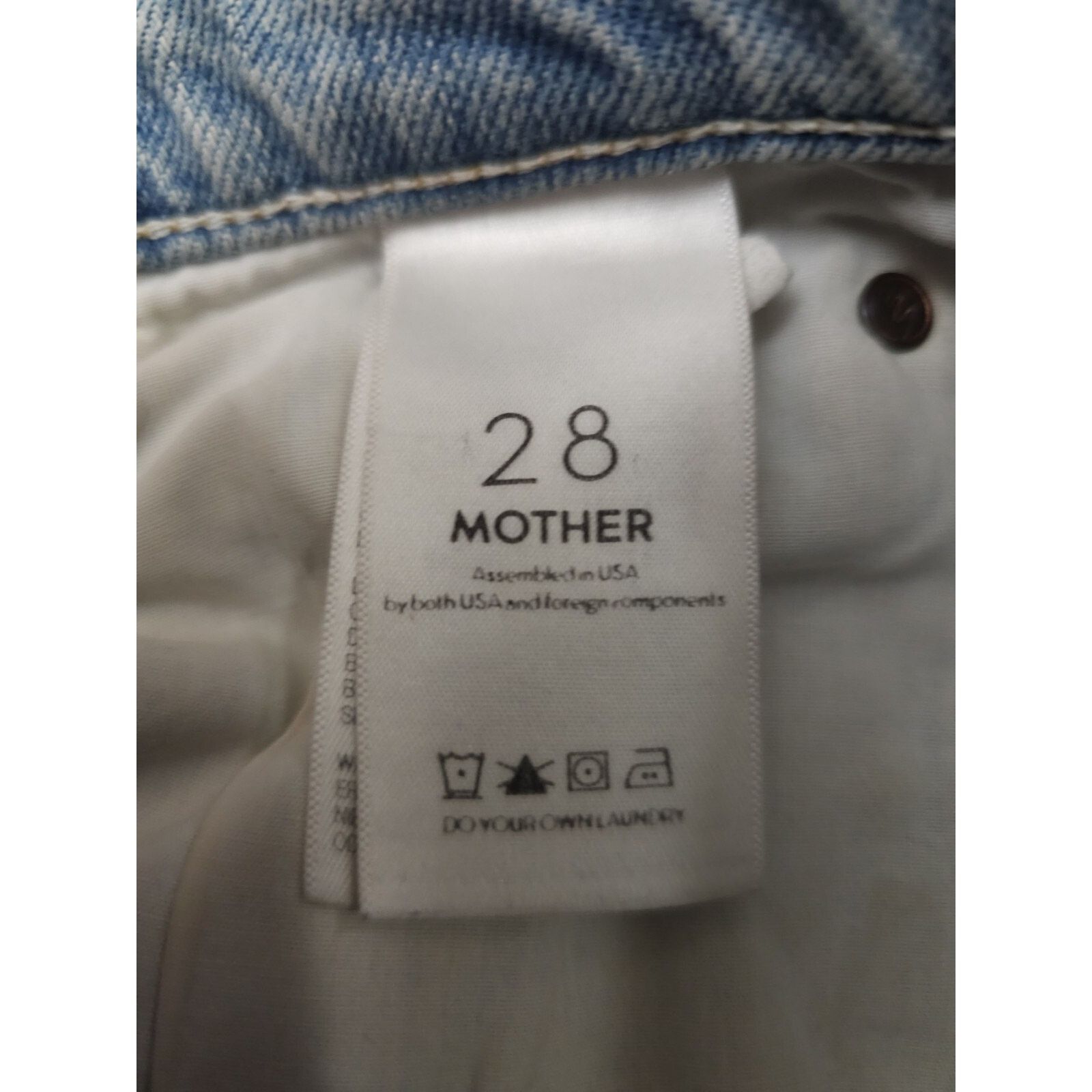 MOTHER Mother Superior The Flirt Ankle Fray In Thanks For Nothin Size 28" / US 6 / IT 42 - 5 Thumbnail
