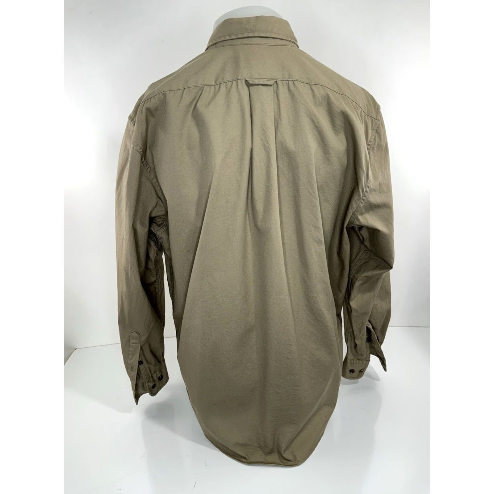 Filson FILSON SHIRT Mens L Khaki Western Long Sleeve Button-Up EXCELLENT SAFARI BUSH RANCH WORK K Size US L / EU 52-54 / 3 - 3 Thumbnail