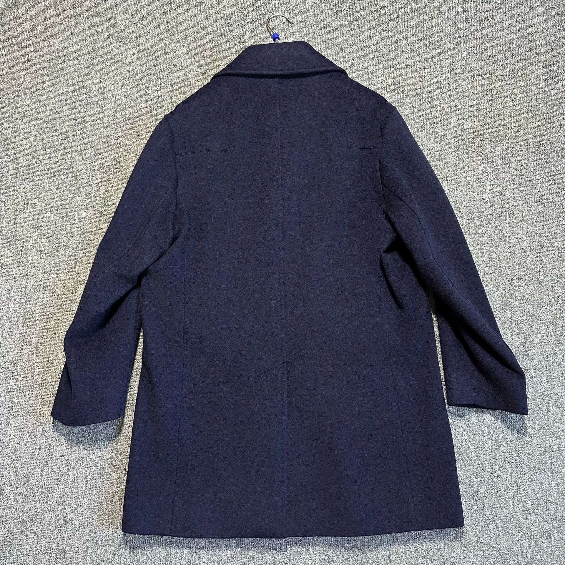 Dior Dior Navy Blue Cashmere Coat Size US L / EU 52-54 / 3 - 3 Thumbnail