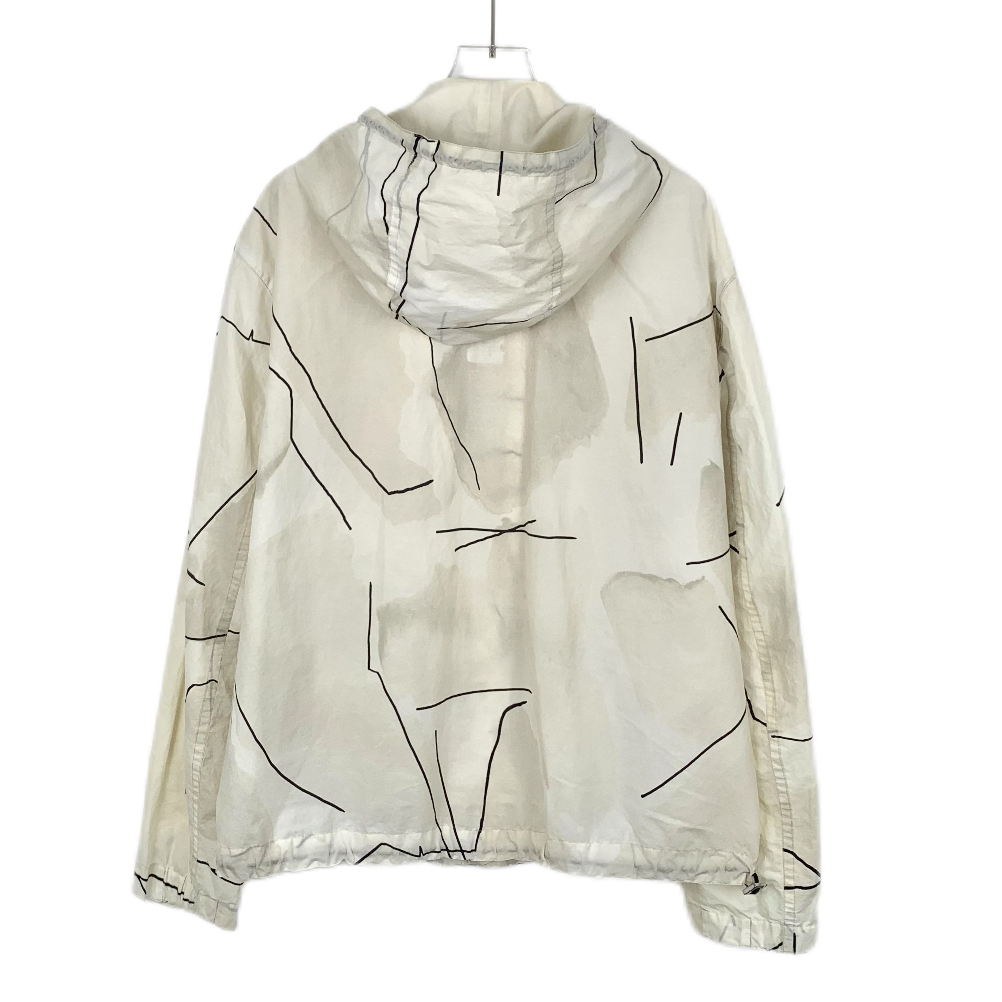 Hermes Hermes Beige Printed Cotton Hoodie Zip Jacket L (Size 50) Size L / US 10 / IT 46 - 11 Thumbnail