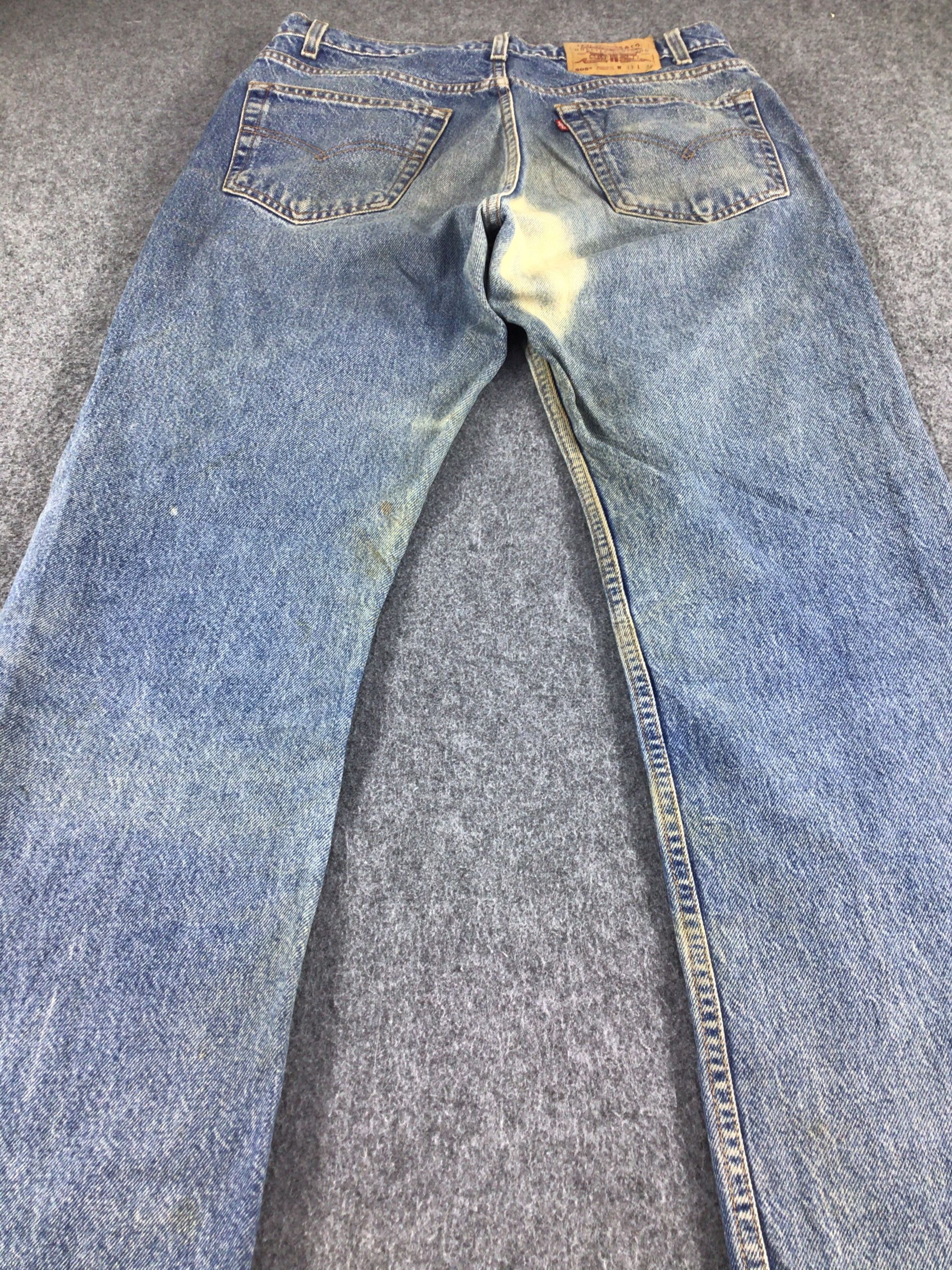 Levi's Vintage 90s Rusty Levis 505 Jeans-JM166 Size US 32 / EU 48 - 4 Thumbnail