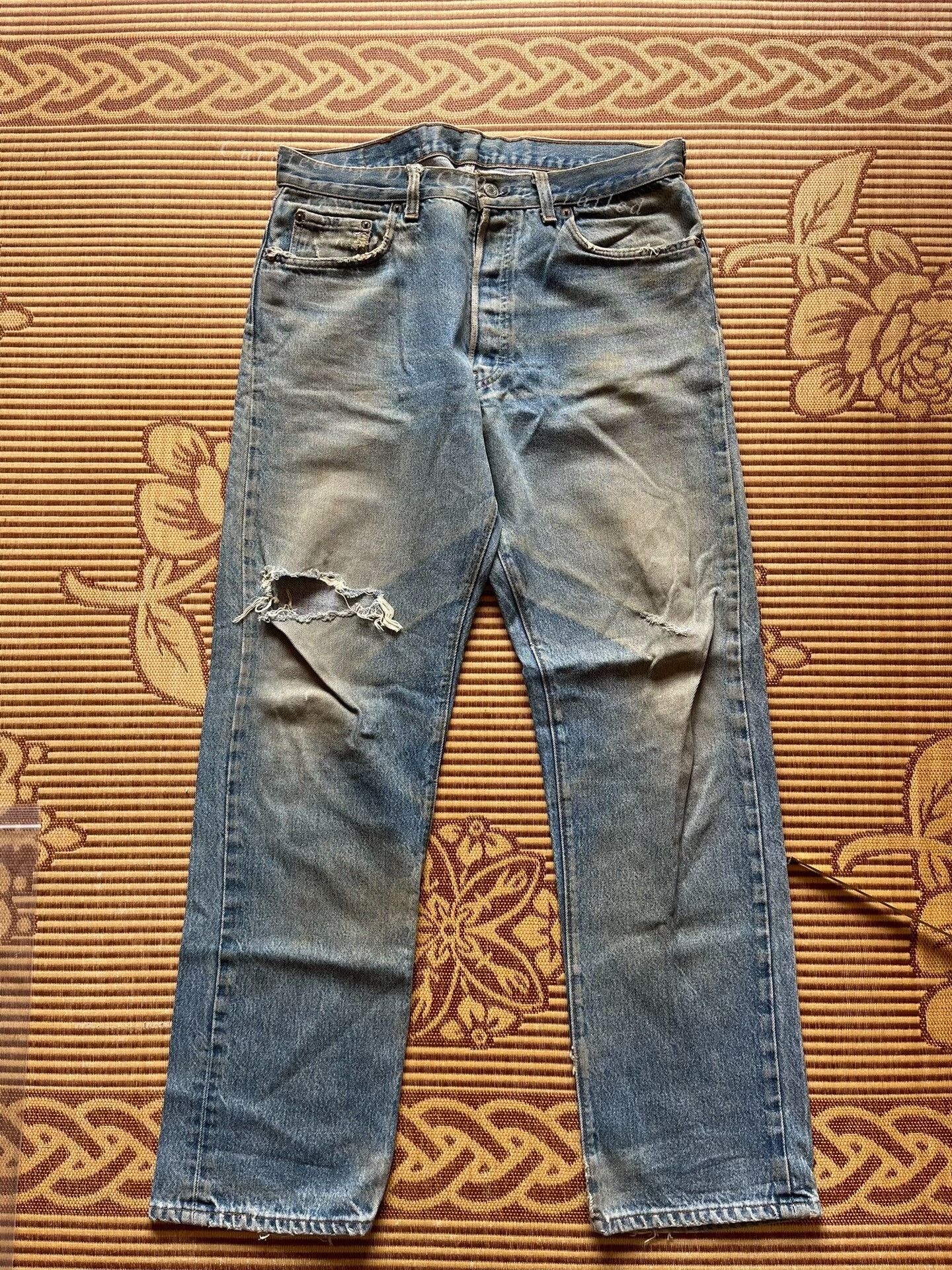 Levi's Vintage Clothing Levi's 80s 501 W36 L34 1984 Jeans Size US 36 / EU 52 - 1 Thumbnail