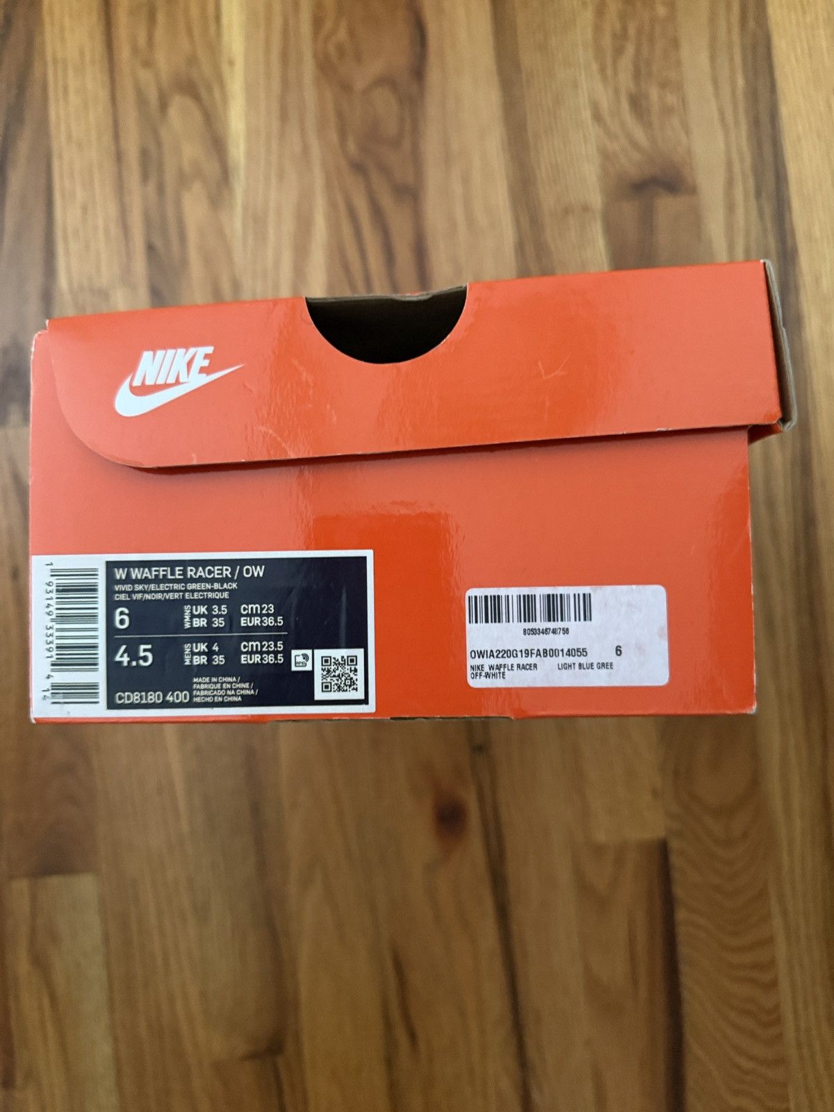 Nike × Off-White Off-White x Nike Waffle Racer Size US 6 / IT 36 - 10 Thumbnail