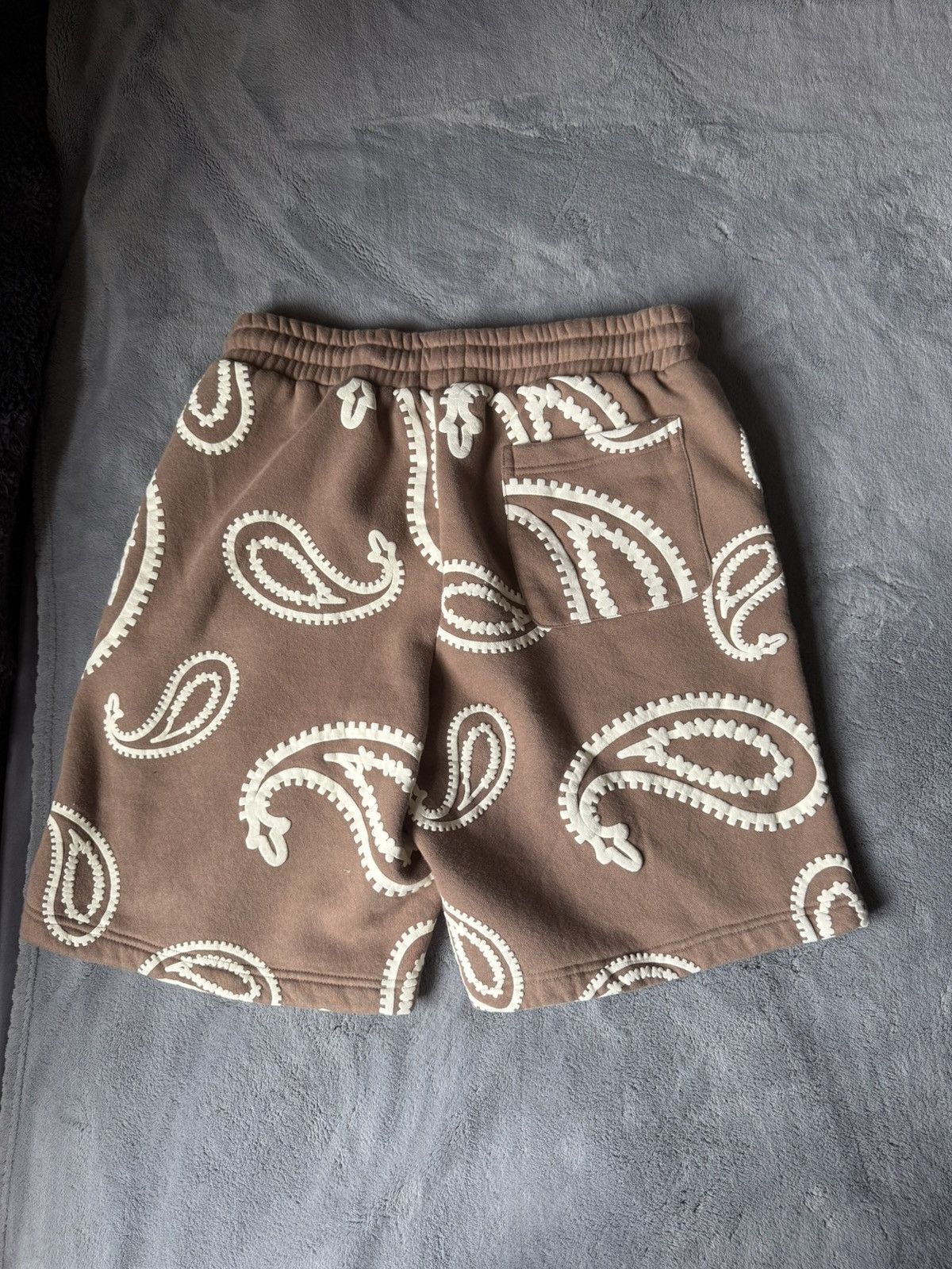 EPTM. Paisley Shorts (Brown/Beige) Size US 32 / EU 48 - 2 Thumbnail