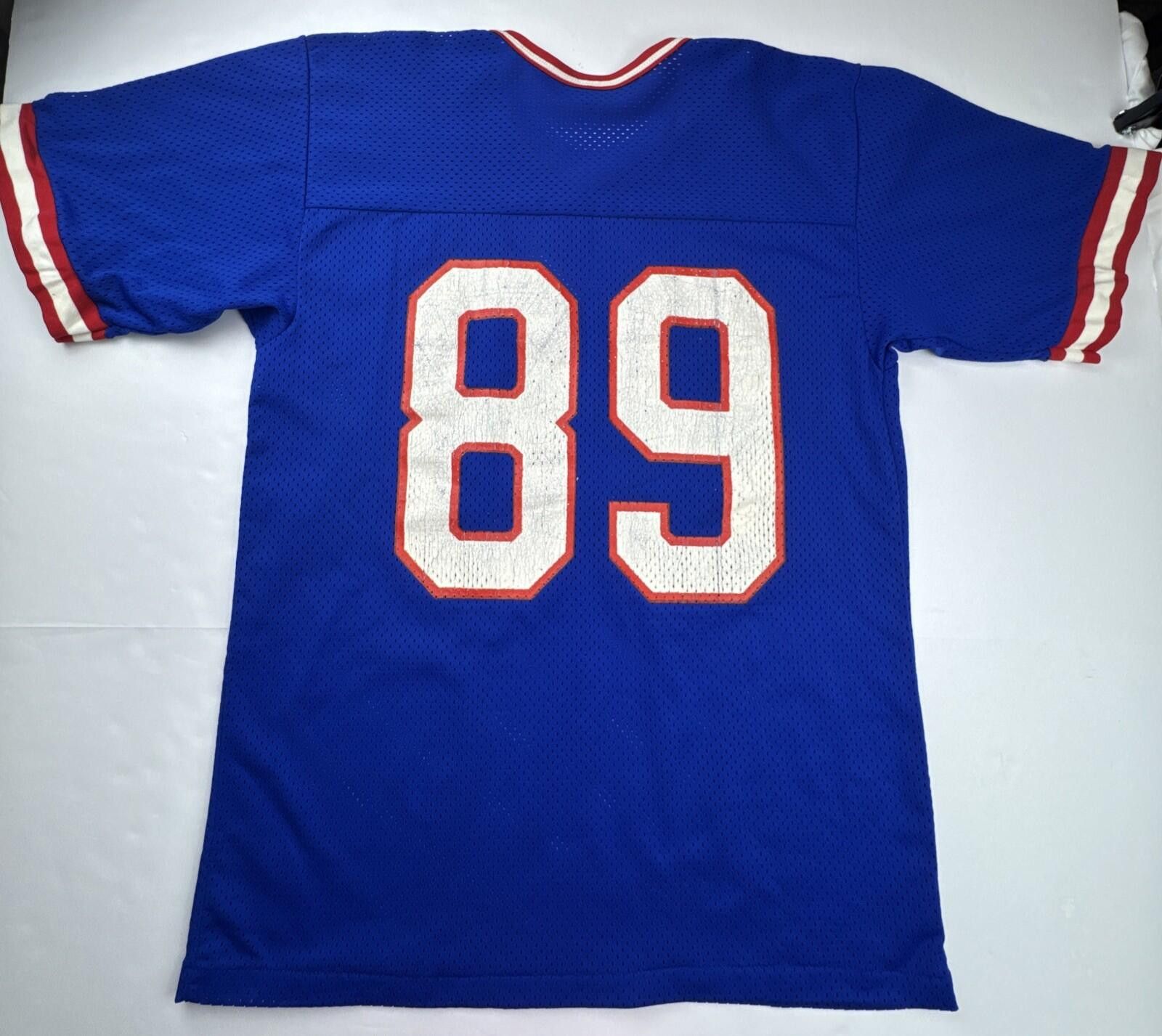Other Rawlings NFL Jersey Vintage Mesh Number 89 Medium Blue Size US M / EU 48-50 / 2 - 2 Thumbnail