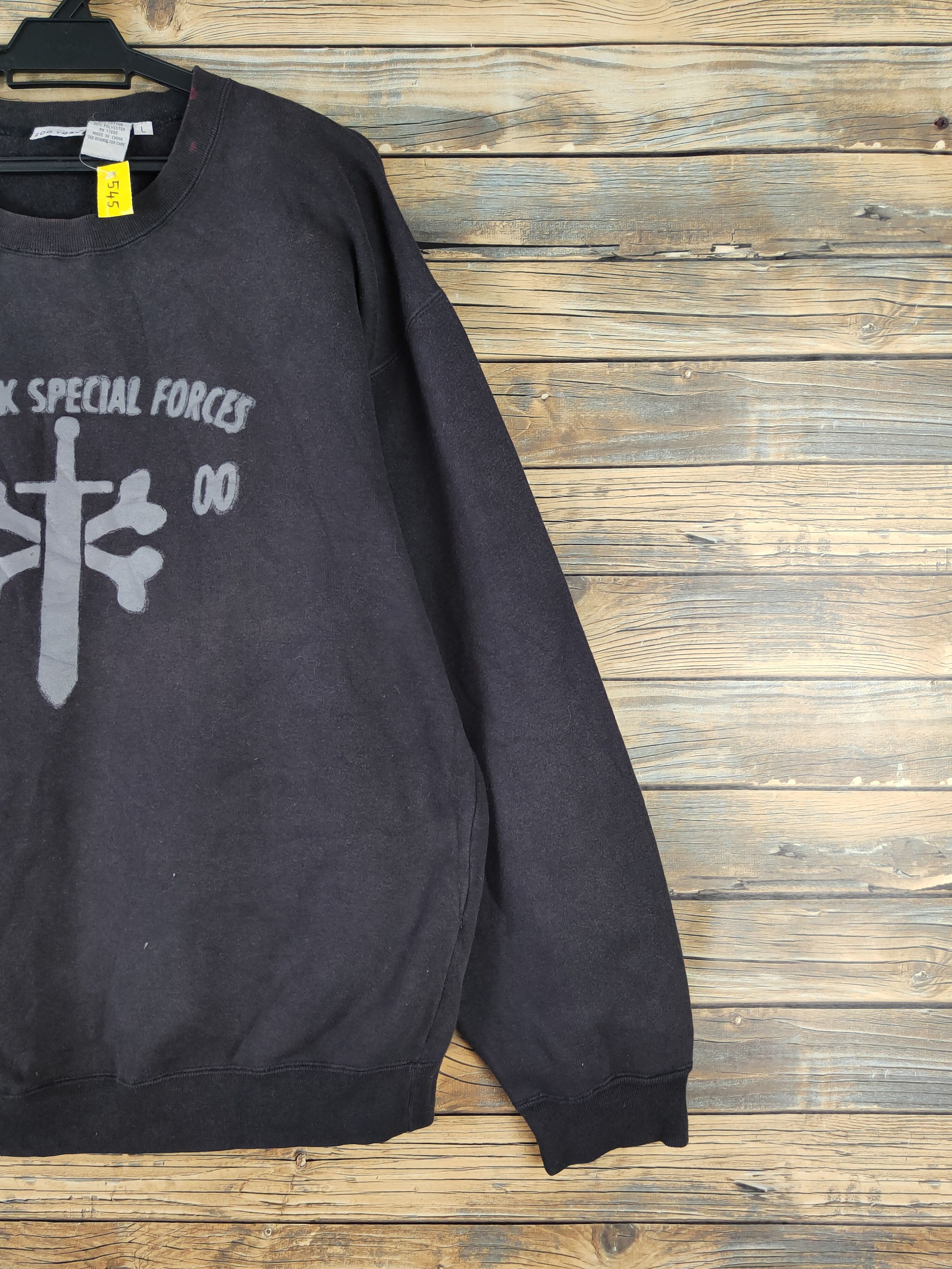 Zoo York DL Zoo York Black Faded vintage Sweatshirts #545 Size US L / EU 52-54 / 3 - 5 Thumbnail
