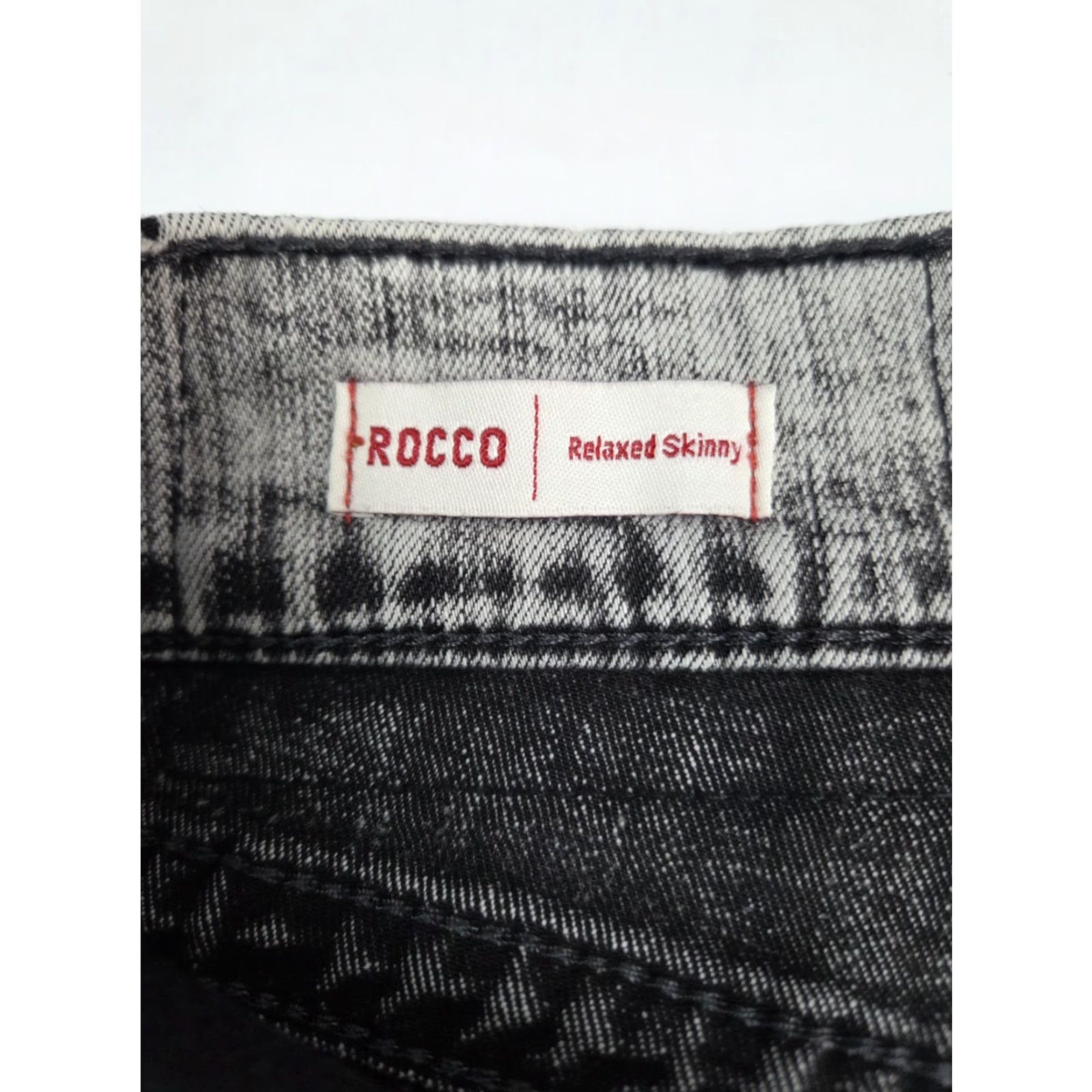 True Religion VINTAGE True Religion Jeans? Rocco Relaxed Skinny 32/33 Gray 5-Pocket Embroidered Denim Mens Size US 32 / EU 48 - 5 Thumbnail