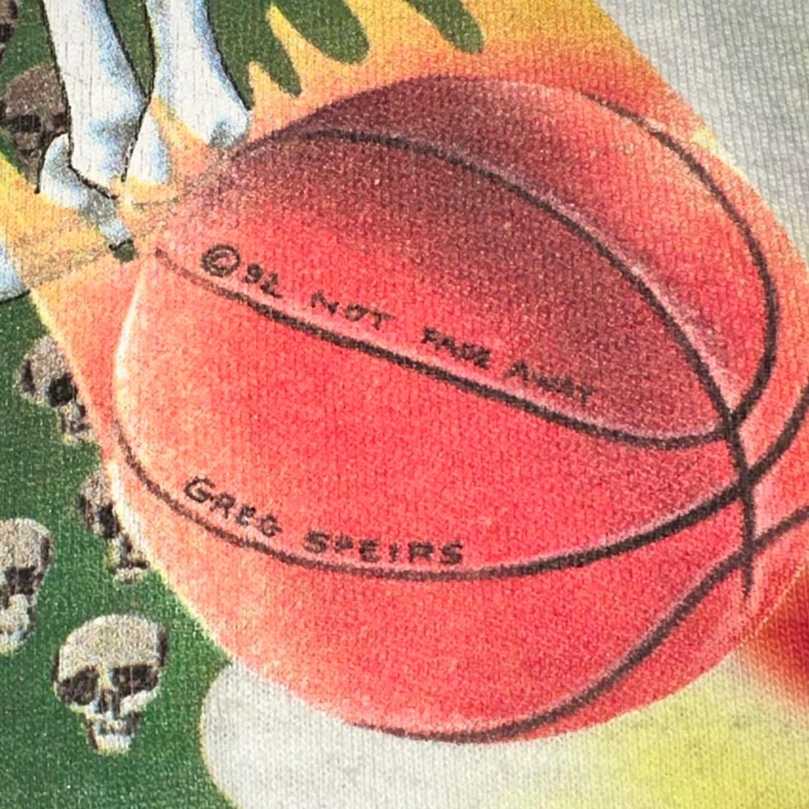 Grateful Dead × Vintage 90s Single Stitch Grateful Dead Lithuania Basketball Tee XL Size US XL / EU 56 / 4 - 3 Thumbnail