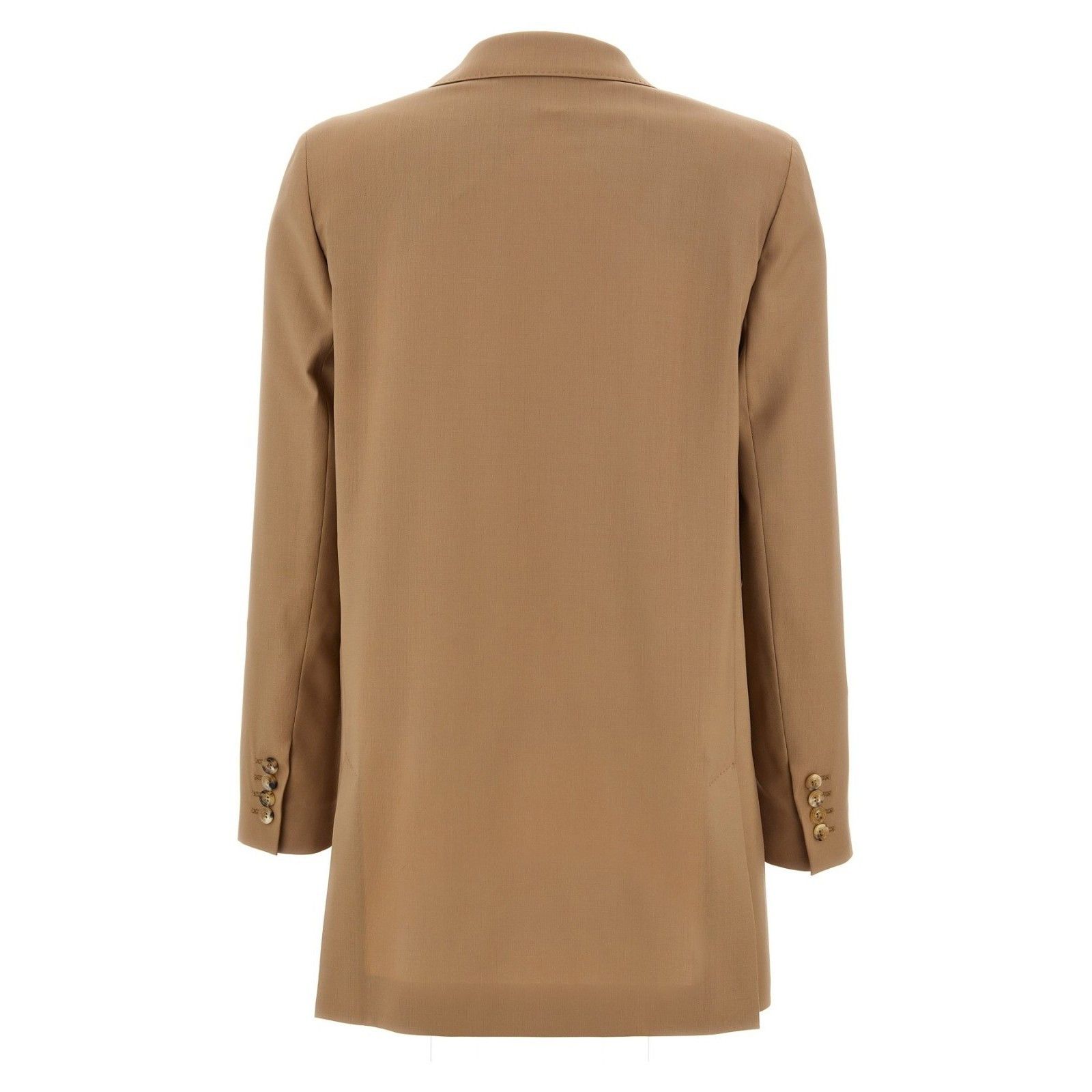 Max Mara MAX MARA Nebbie Beige/Brown Double Breasted Wool Blazer New Size M / US 6-8 / IT 42-44 - 2 Thumbnail