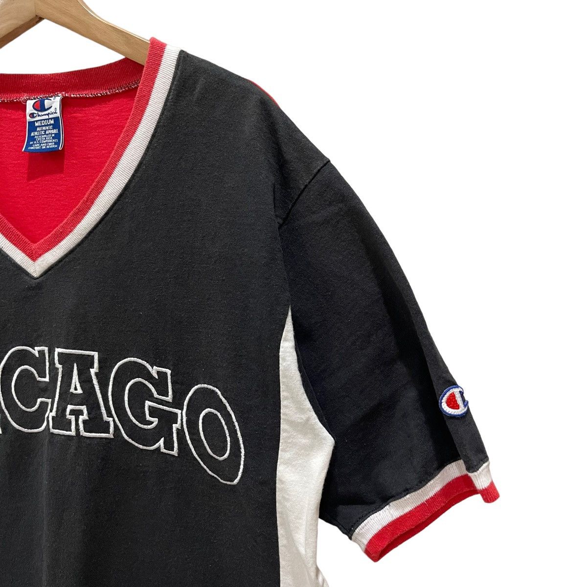 NBA Vintage 1996 Chicago Bulls Michael Jordan Warm Up T-Shirt Size US M / EU 48-50 / 2 - 5 Thumbnail