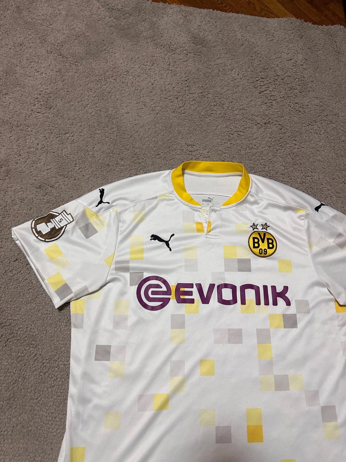 Puma BORUSSIA DORTMUND 2020 SHIRT SOCCER JERSEY PUMA #24 MEUNIER Size US XXL / EU 58 / 5 - 4 Thumbnail