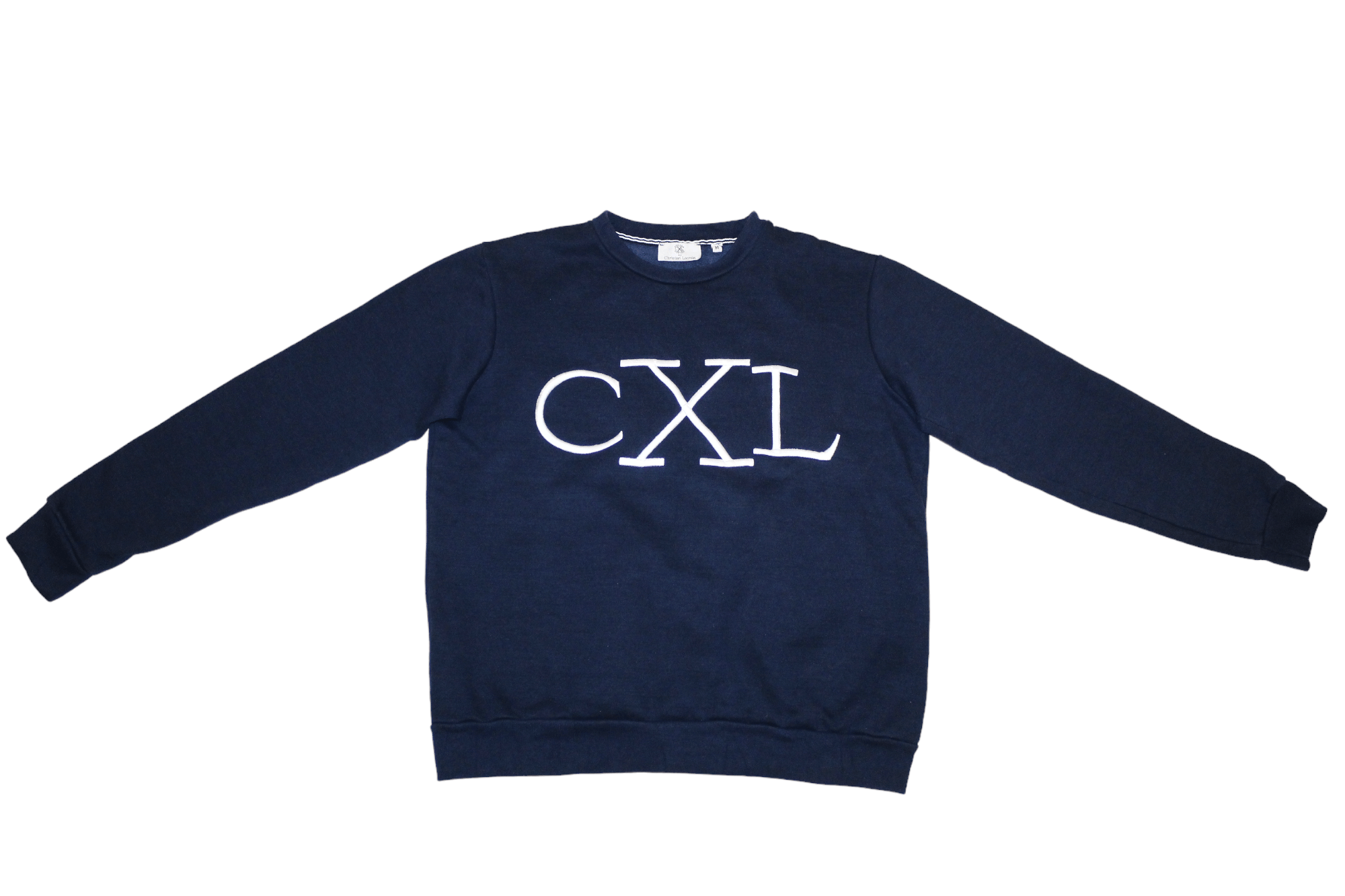 Christian Lacroix CXL by Christian Lacroix big logo embroidery crew sweatshirt Size US S / EU 44-46 / 1 - 4 Thumbnail