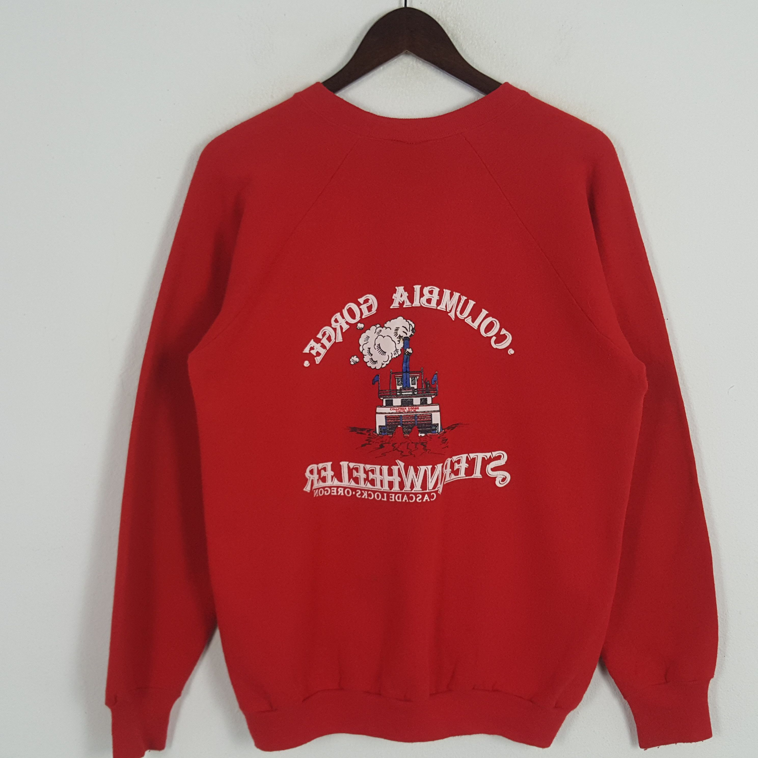 Columbia × Vintage Vintage COLUMBIA GORGE STERNWHELER Sweatshirt Size US M / EU 48-50 / 2 - 3 Thumbnail